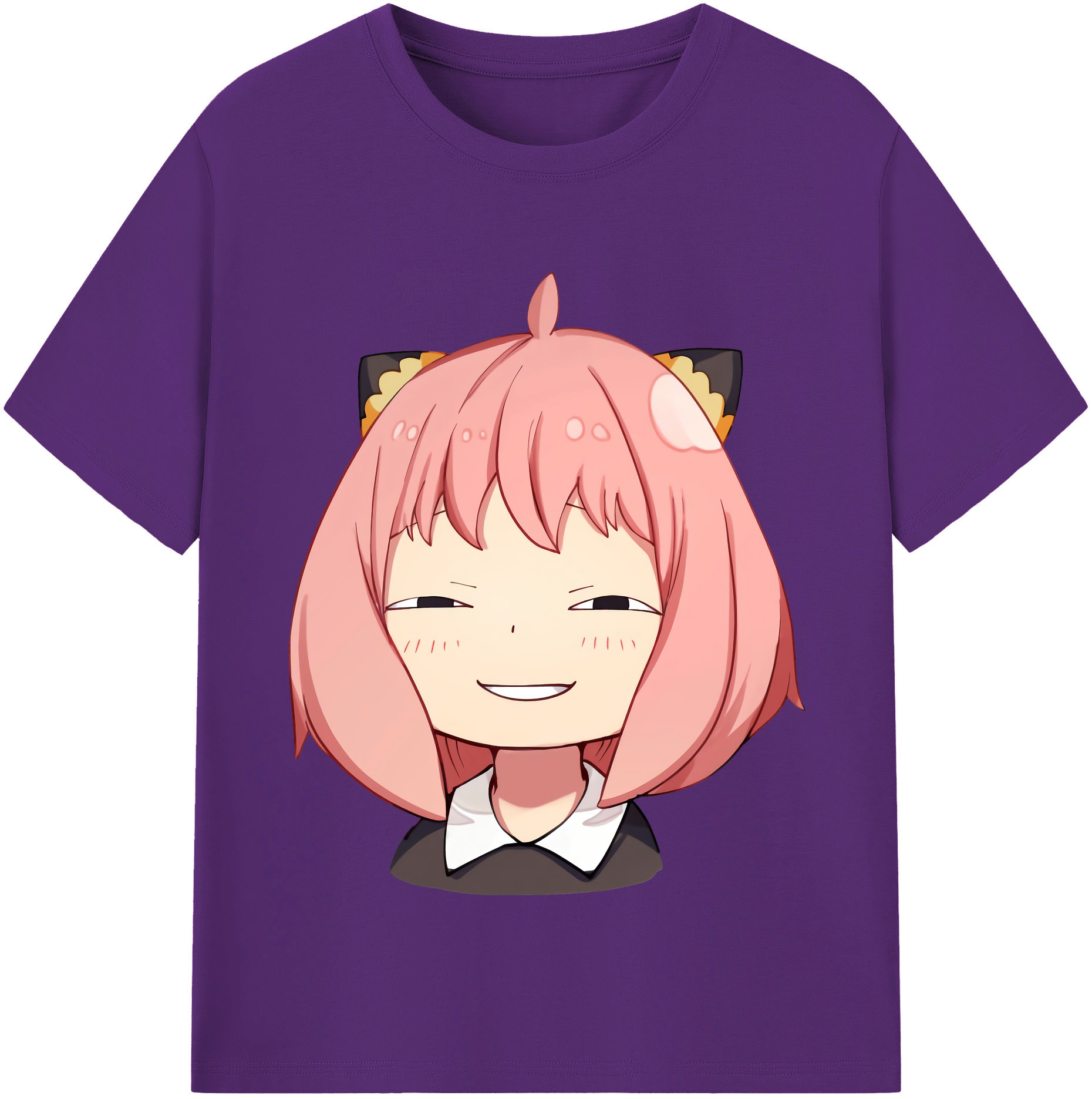 （画像用） SPY×FAMILY间谍家家酒 綿100％半袖Tシャツ（フロントプリント）