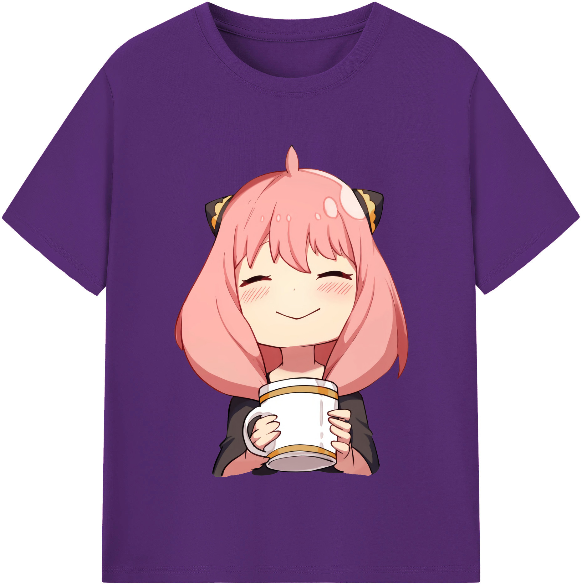 （画像用） SPY×FAMILY间谍家家酒 綿100％半袖Tシャツ（フロントプリント）