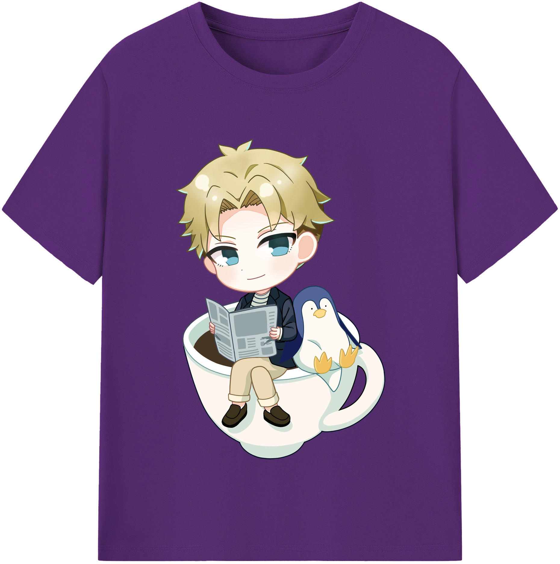 （画像用） SPY×FAMILY间谍家家酒 綿100％半袖Tシャツ（フロントプリント）