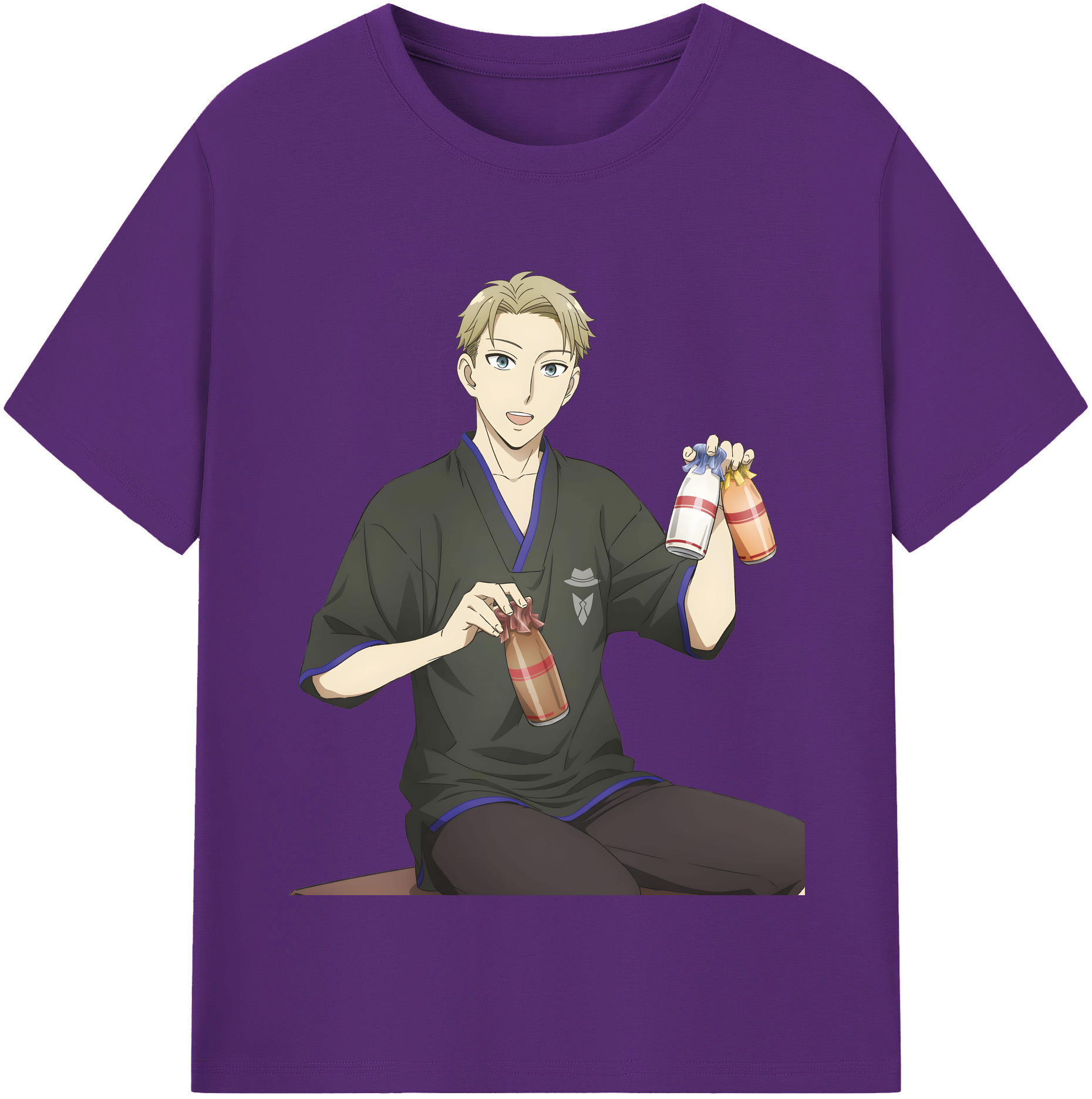 （画像用） SPY×FAMILY间谍家家酒 綿100％半袖Tシャツ（フロントプリント）