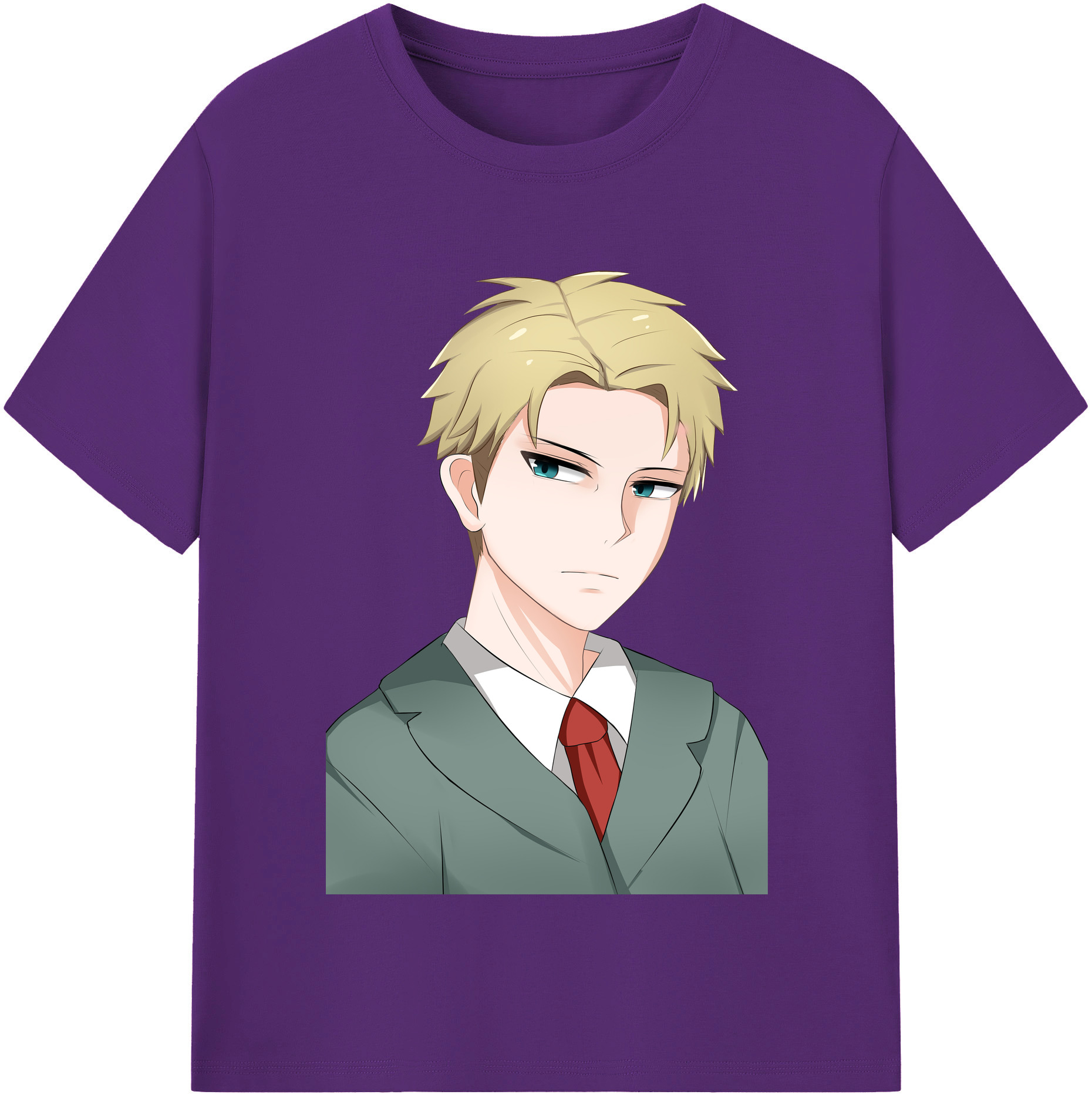 （画像用） SPY×FAMILY间谍家家酒 綿100％半袖Tシャツ（フロントプリント）