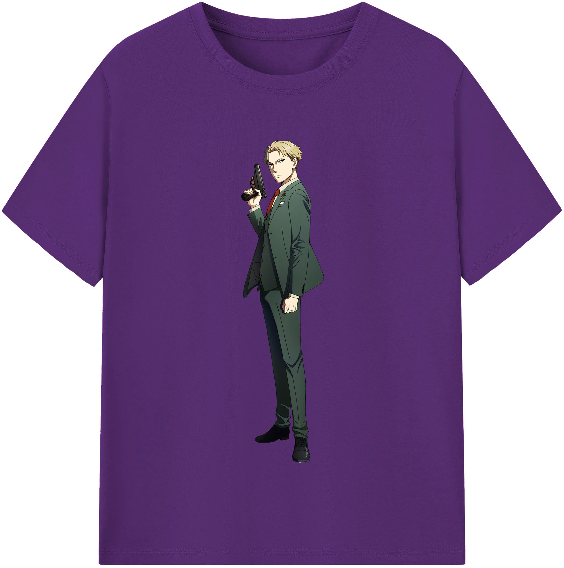 （画像用） SPY×FAMILY间谍家家酒 綿100％半袖Tシャツ（フロントプリント）