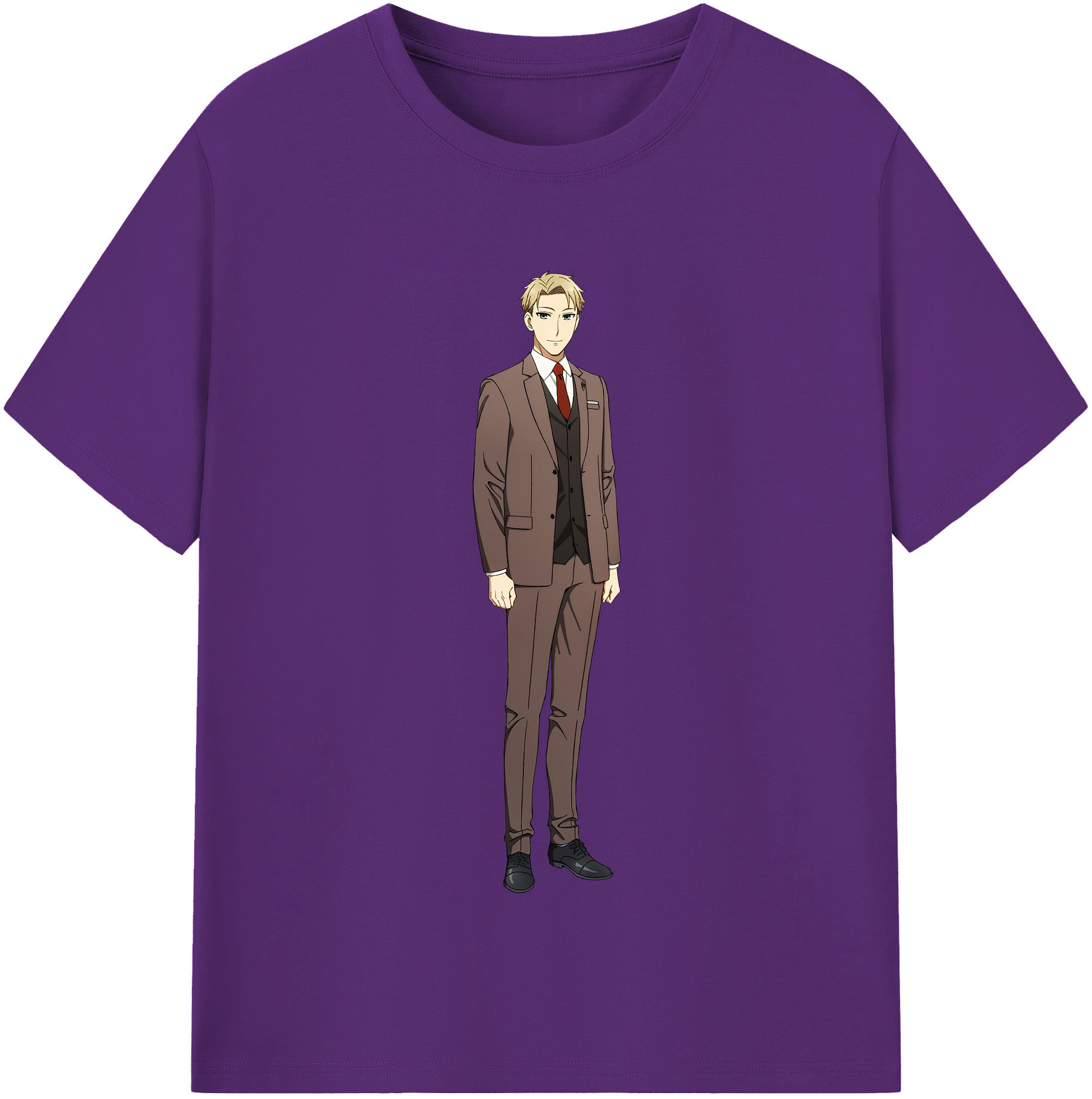 （画像用） SPY×FAMILY间谍家家酒 綿100％半袖Tシャツ（フロントプリント）