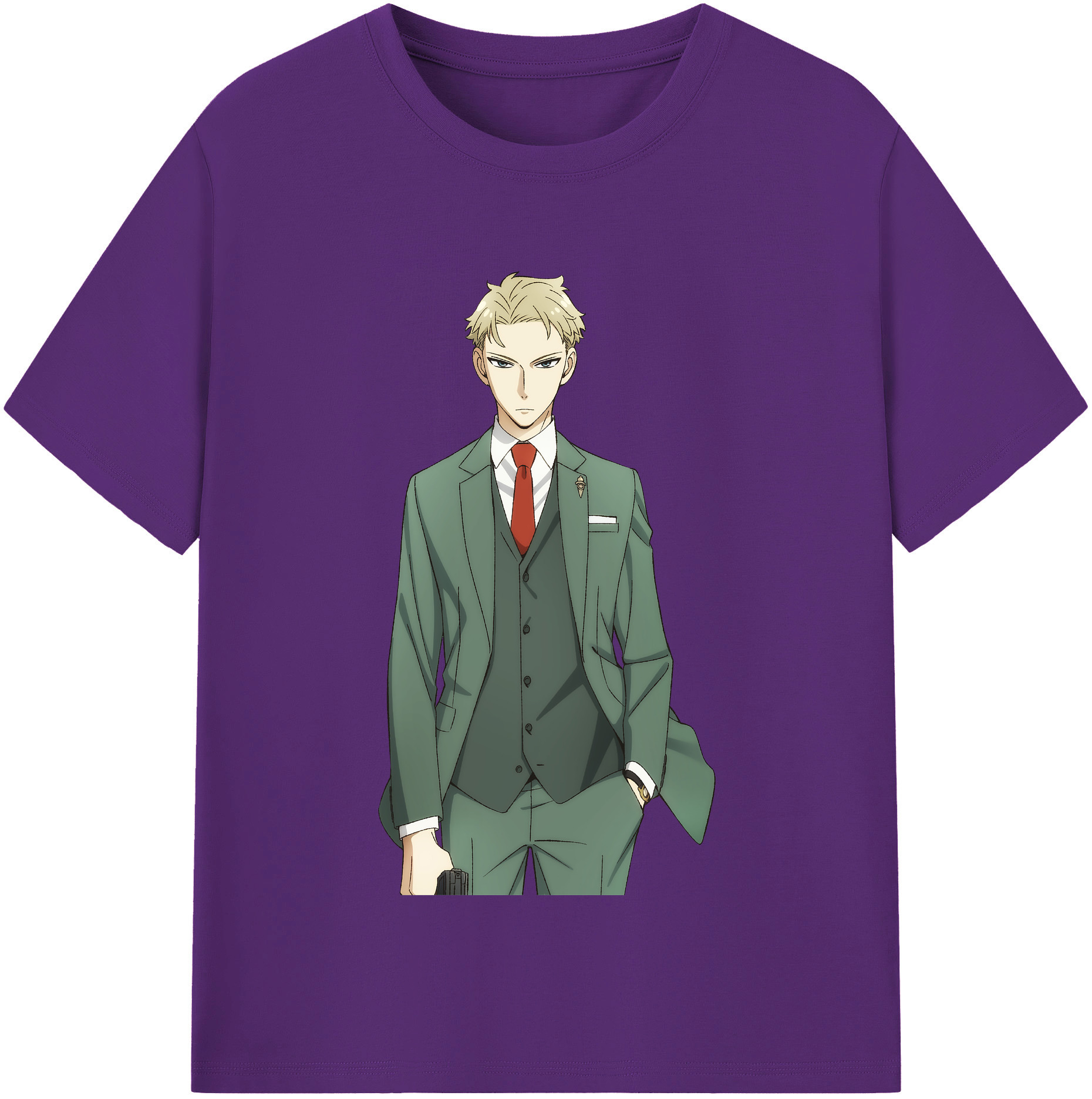 （画像用） SPY×FAMILY间谍家家酒 綿100％半袖Tシャツ（フロントプリント）