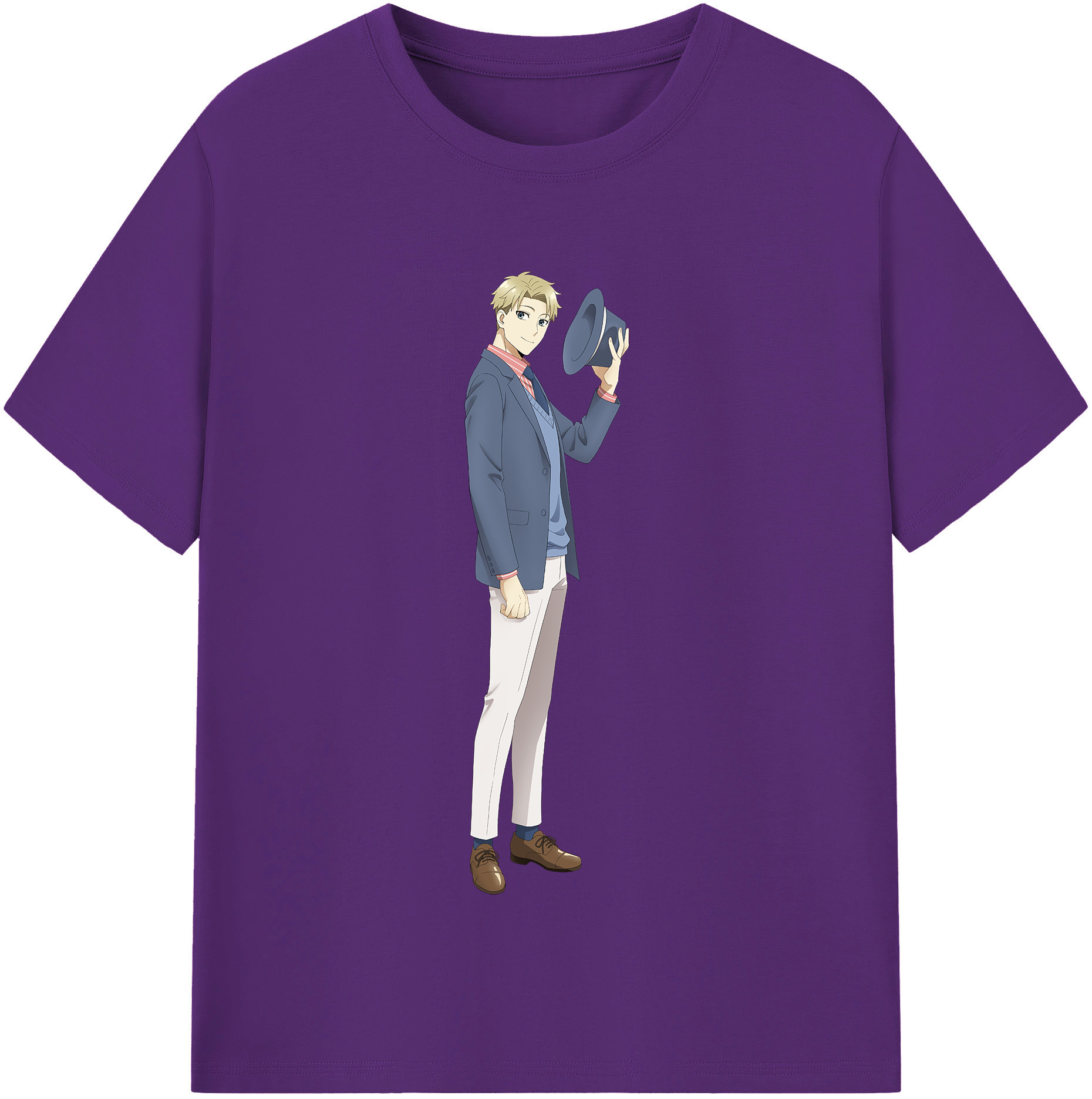 （画像用） SPY×FAMILY间谍家家酒 綿100％半袖Tシャツ（フロントプリント）