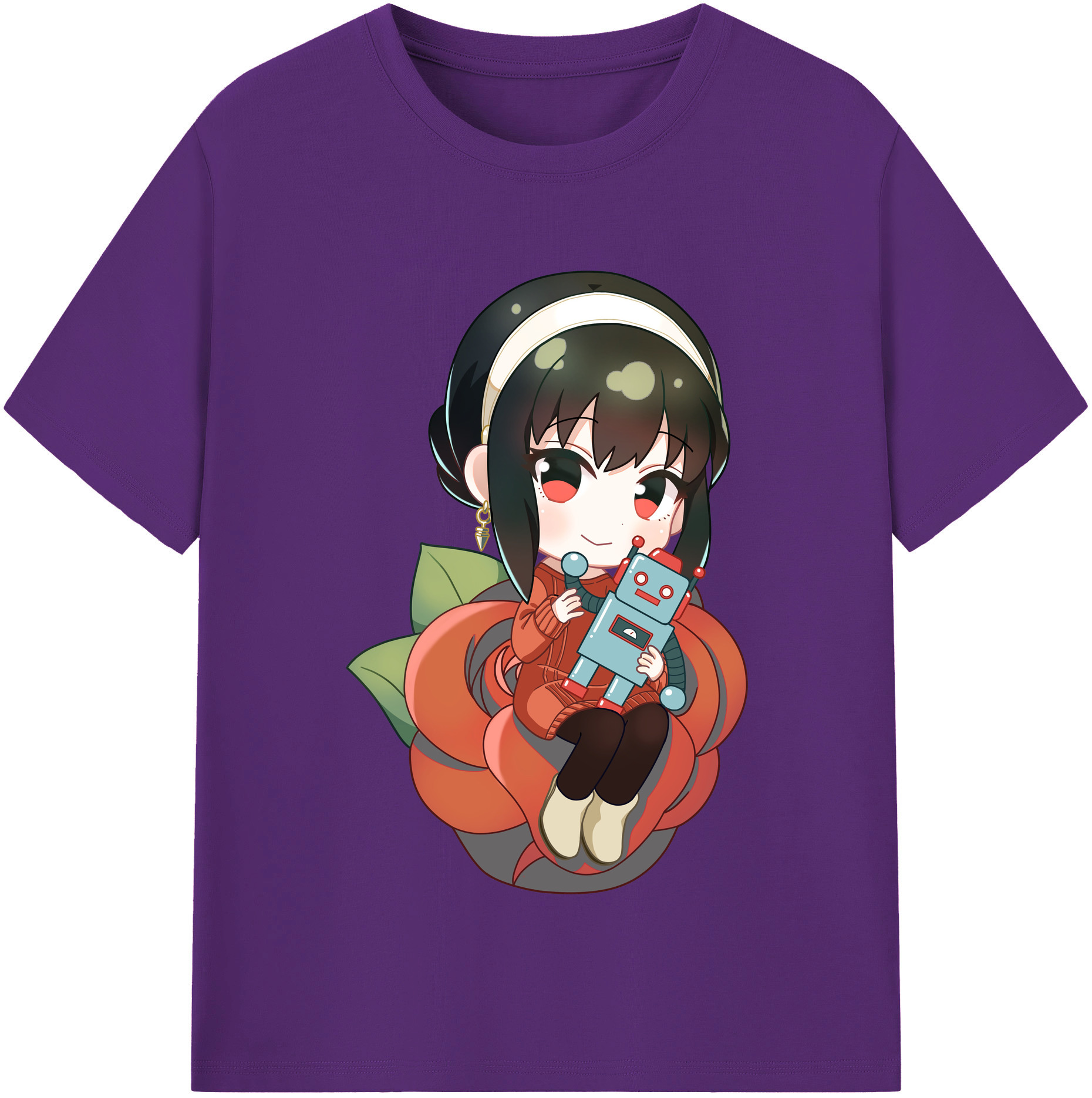 （画像用） SPY×FAMILY间谍家家酒 綿100％半袖Tシャツ（フロントプリント）