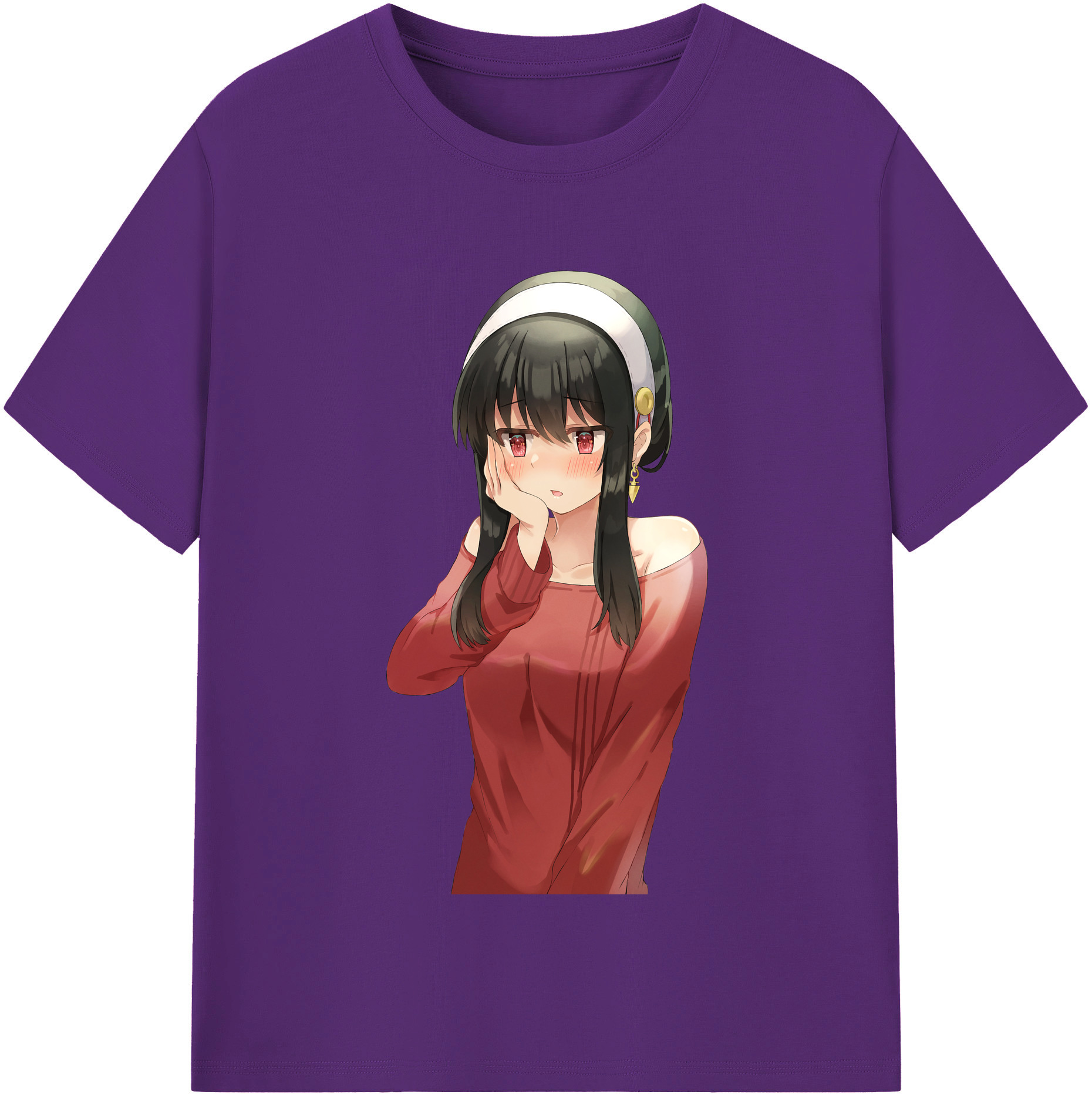 （画像用） SPY×FAMILY间谍家家酒 綿100％半袖Tシャツ（フロントプリント）