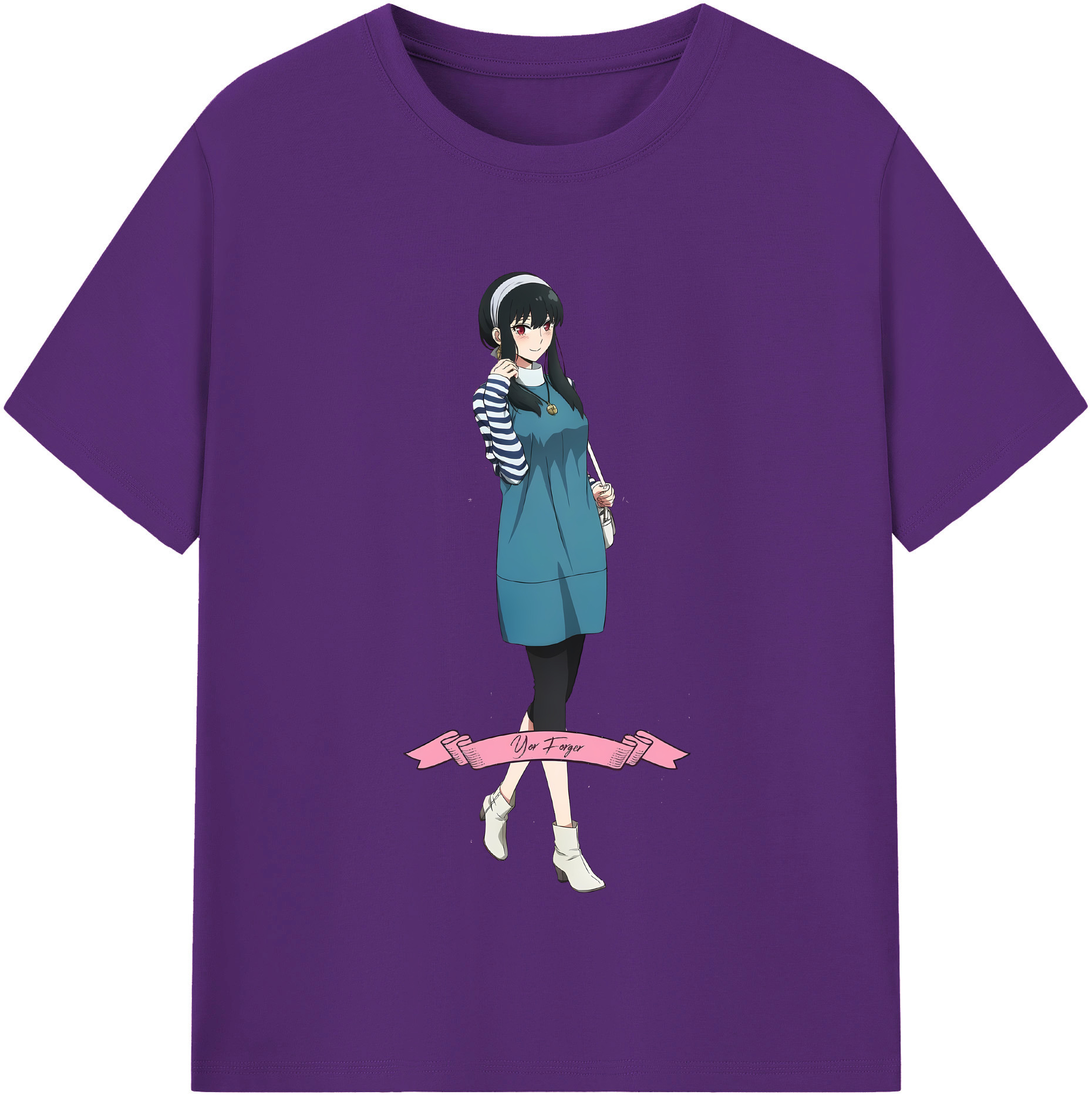 （画像用） SPY×FAMILY间谍家家酒 綿100％半袖Tシャツ（フロントプリント）