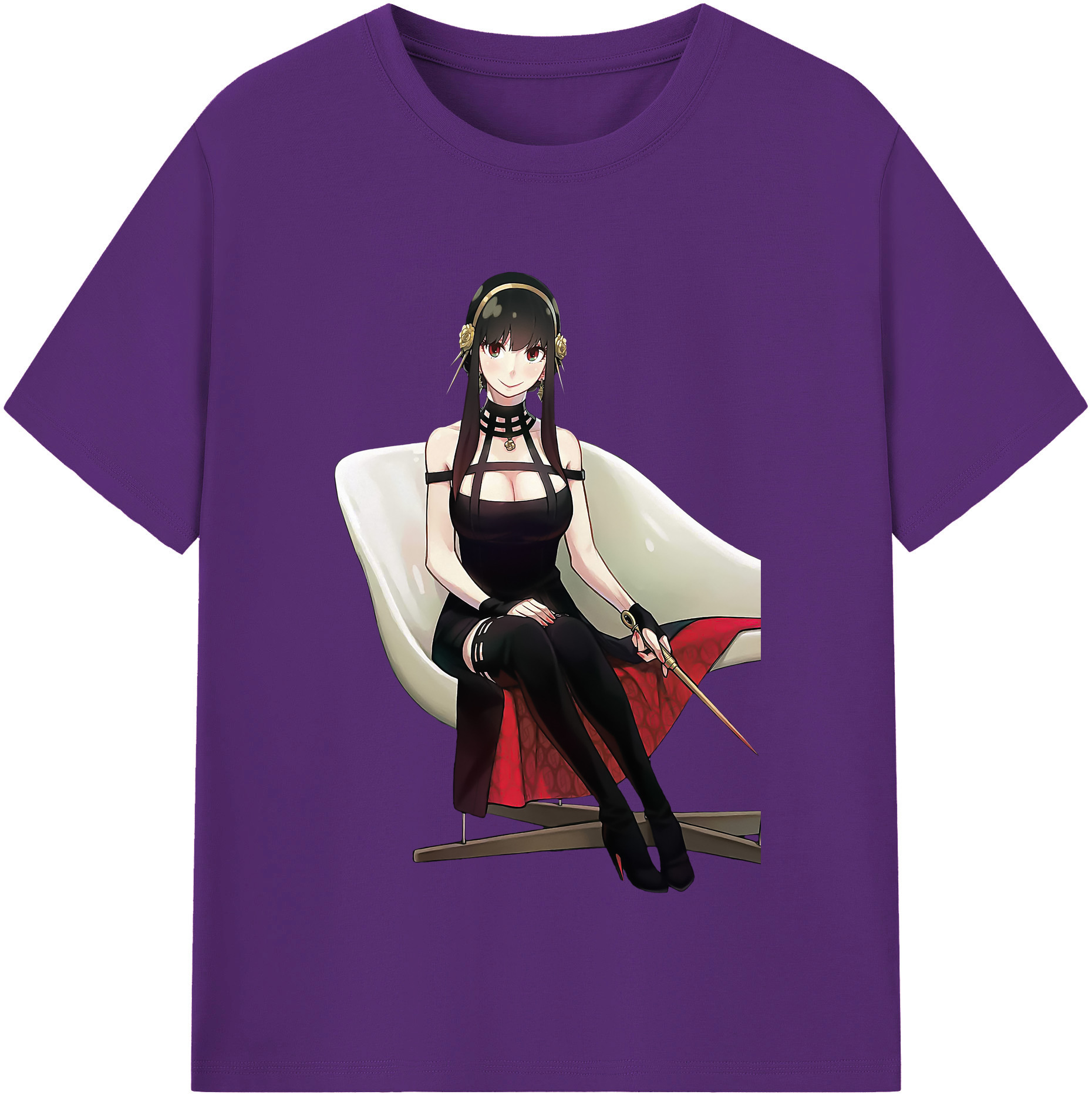 （画像用） SPY×FAMILY间谍家家酒 綿100％半袖Tシャツ（フロントプリント）