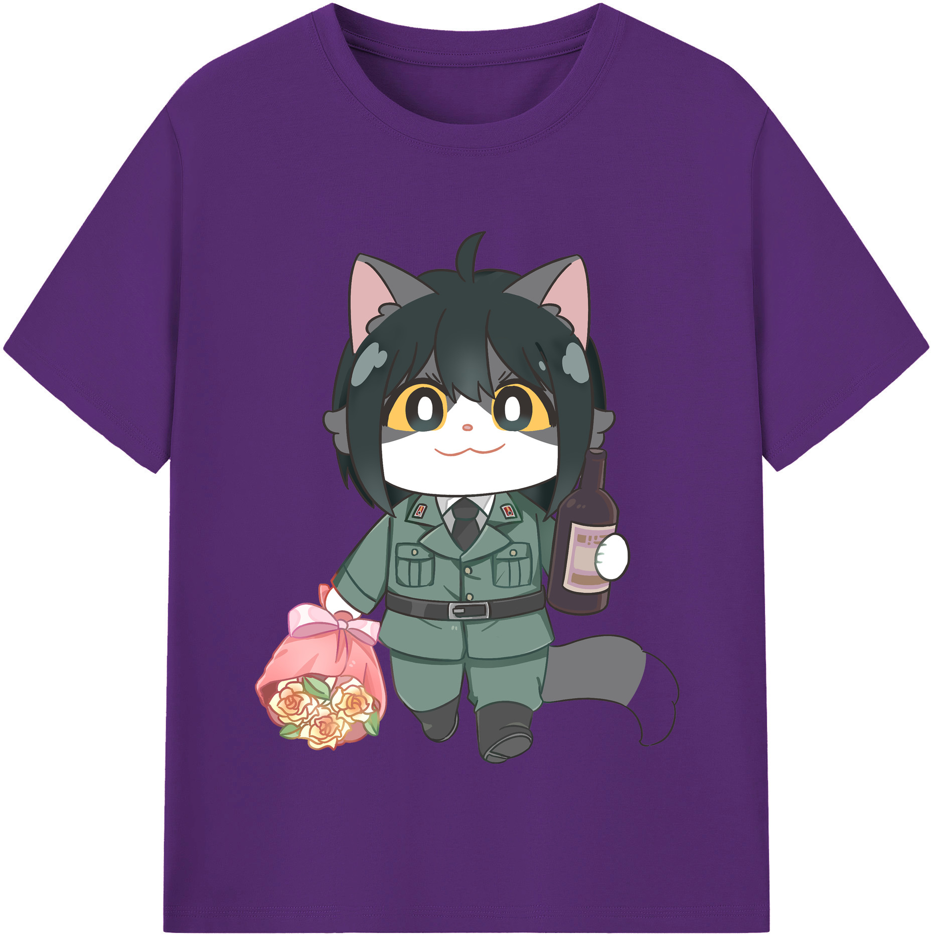 （画像用） SPY×FAMILY间谍家家酒 綿100％半袖Tシャツ（フロントプリント）