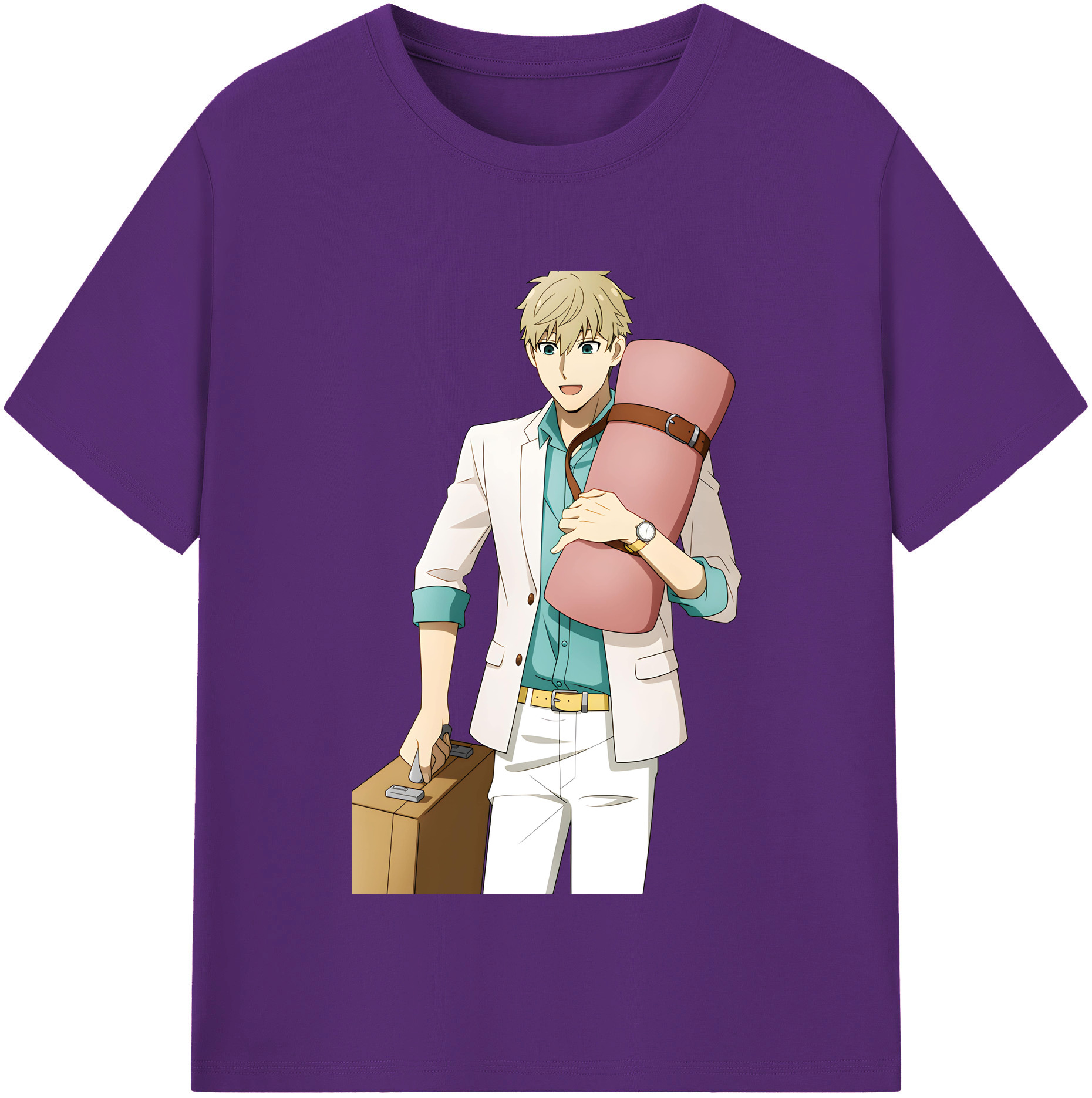 （画像用） SPY×FAMILY间谍家家酒 綿100％半袖Tシャツ（フロントプリント）