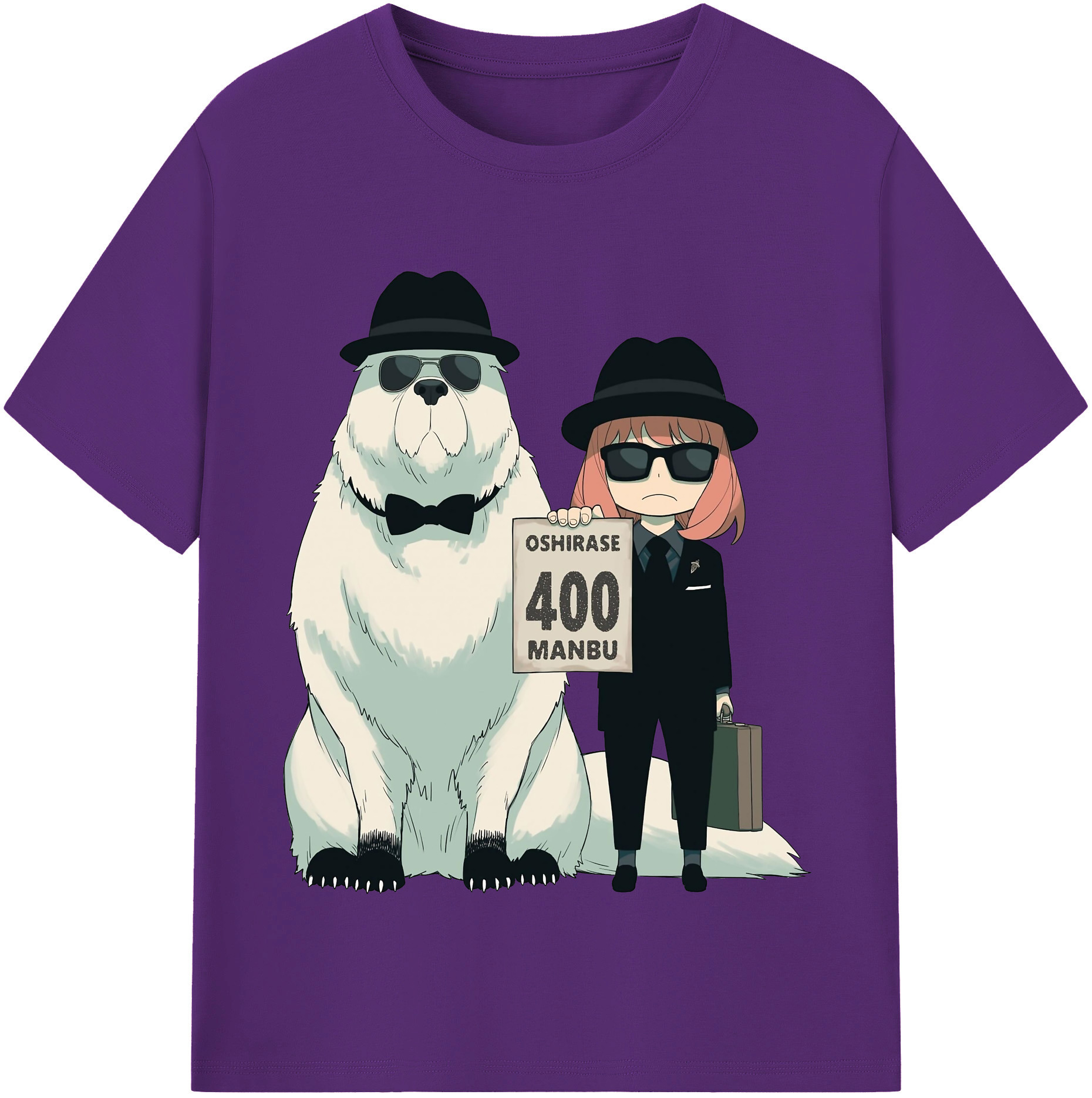 （画像用） SPY×FAMILY间谍家家酒 綿100％半袖Tシャツ（フロントプリント）