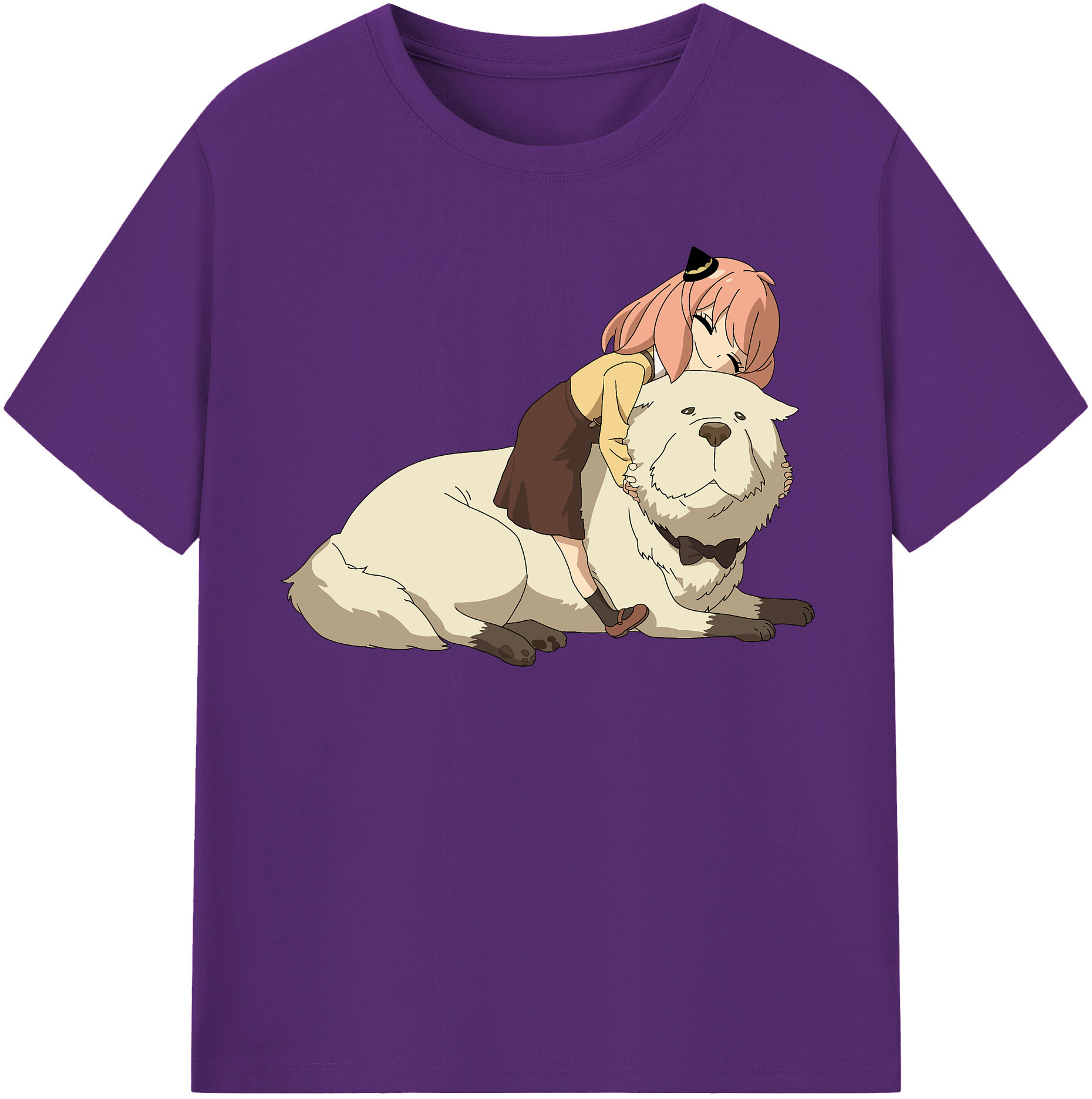 （画像用） SPY×FAMILY间谍家家酒 綿100％半袖Tシャツ（フロントプリント）