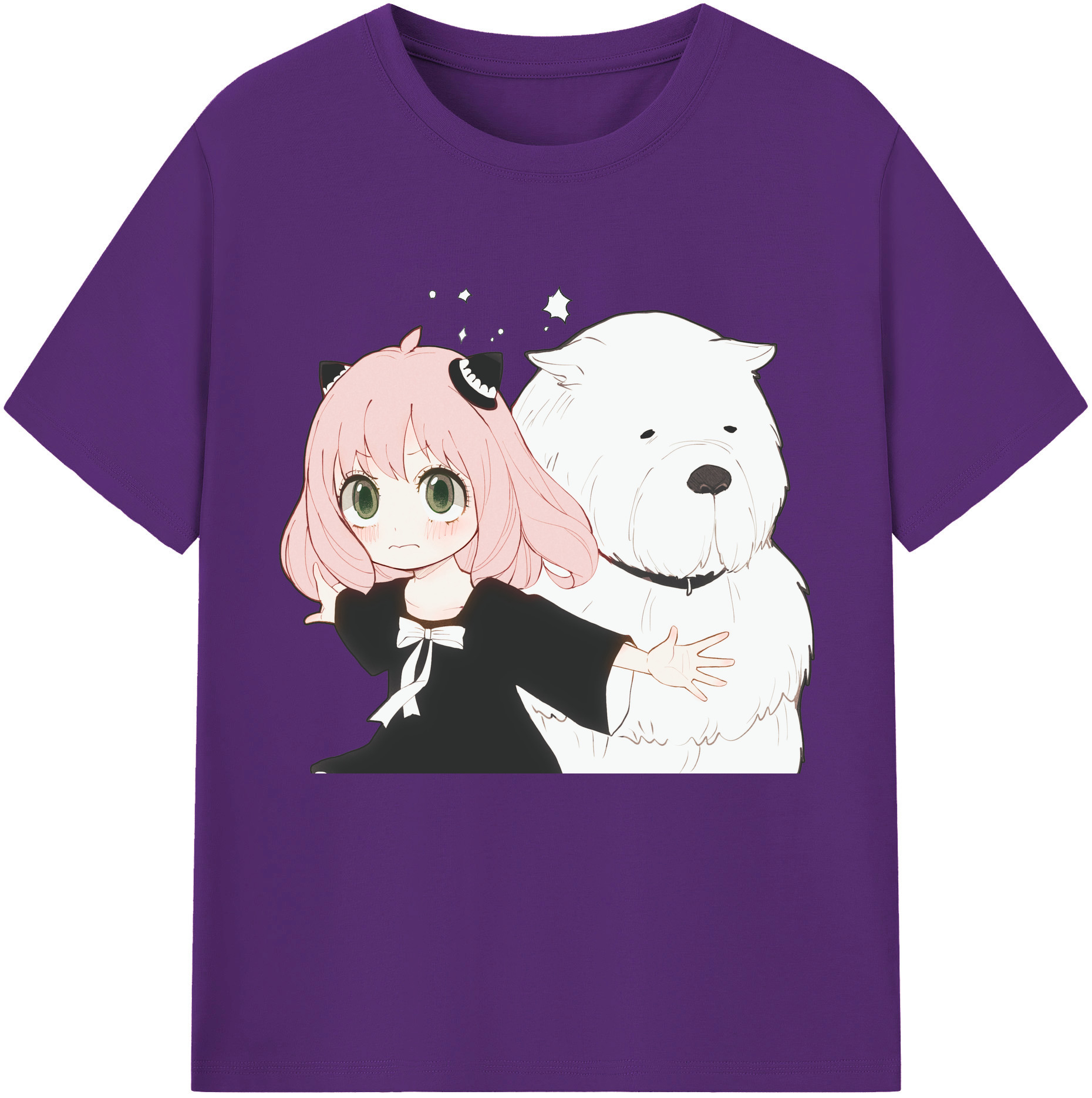（画像用） SPY×FAMILY间谍家家酒 綿100％半袖Tシャツ（フロントプリント）