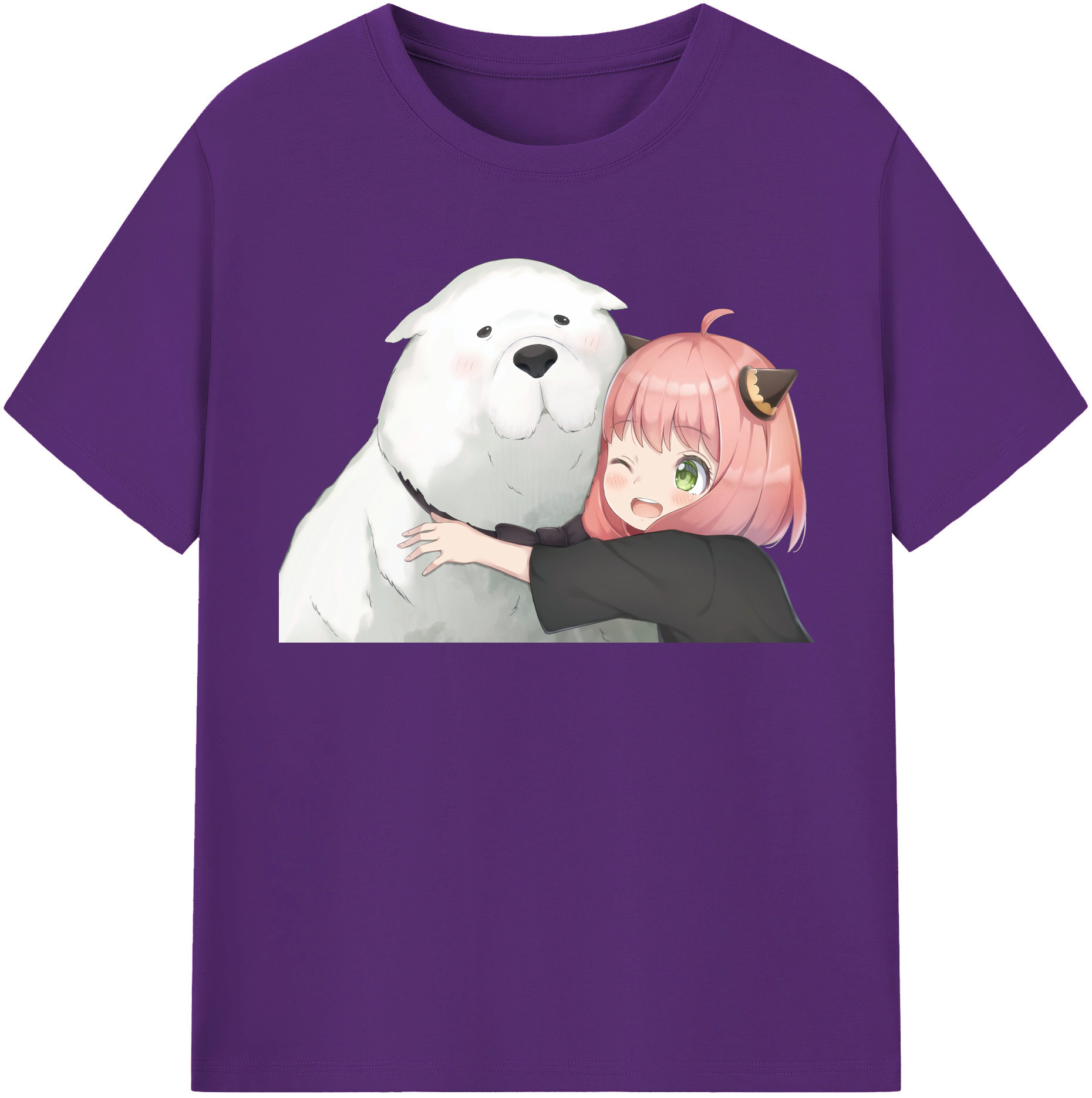 （画像用） SPY×FAMILY间谍家家酒 綿100％半袖Tシャツ（フロントプリント）