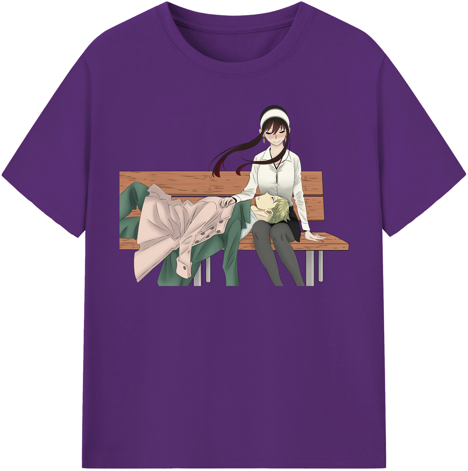 （画像用） SPY×FAMILY间谍家家酒 綿100％半袖Tシャツ（フロントプリント）
