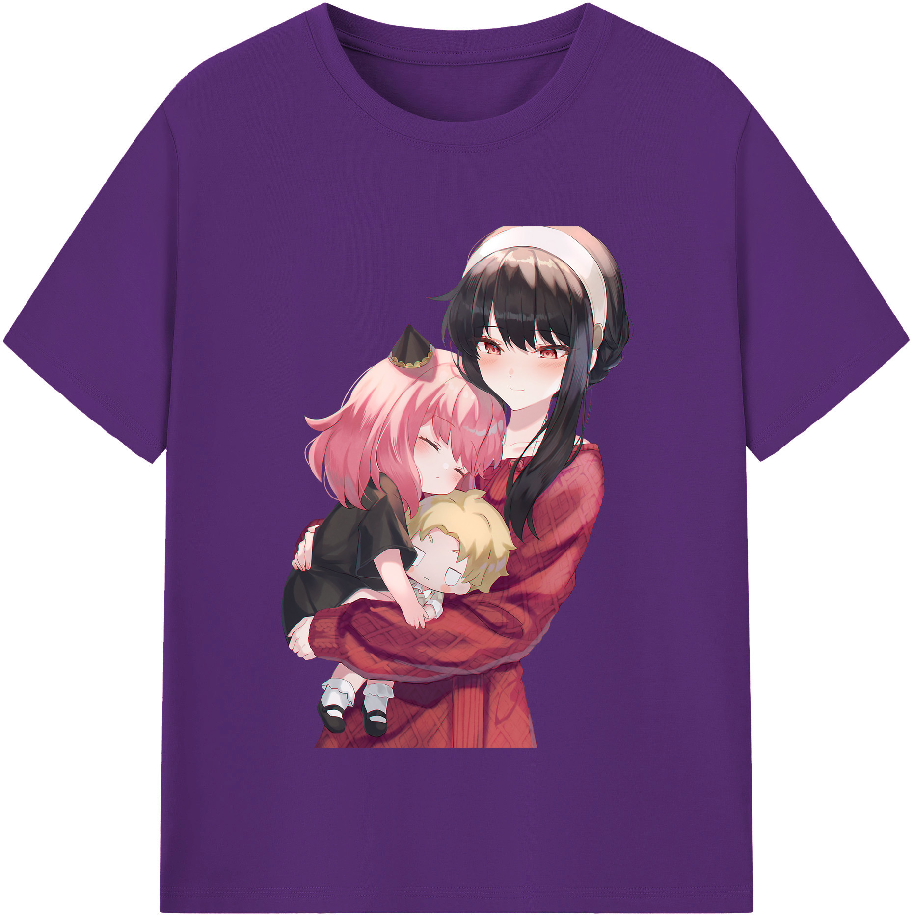 （画像用） SPY×FAMILY间谍家家酒 綿100％半袖Tシャツ（フロントプリント）