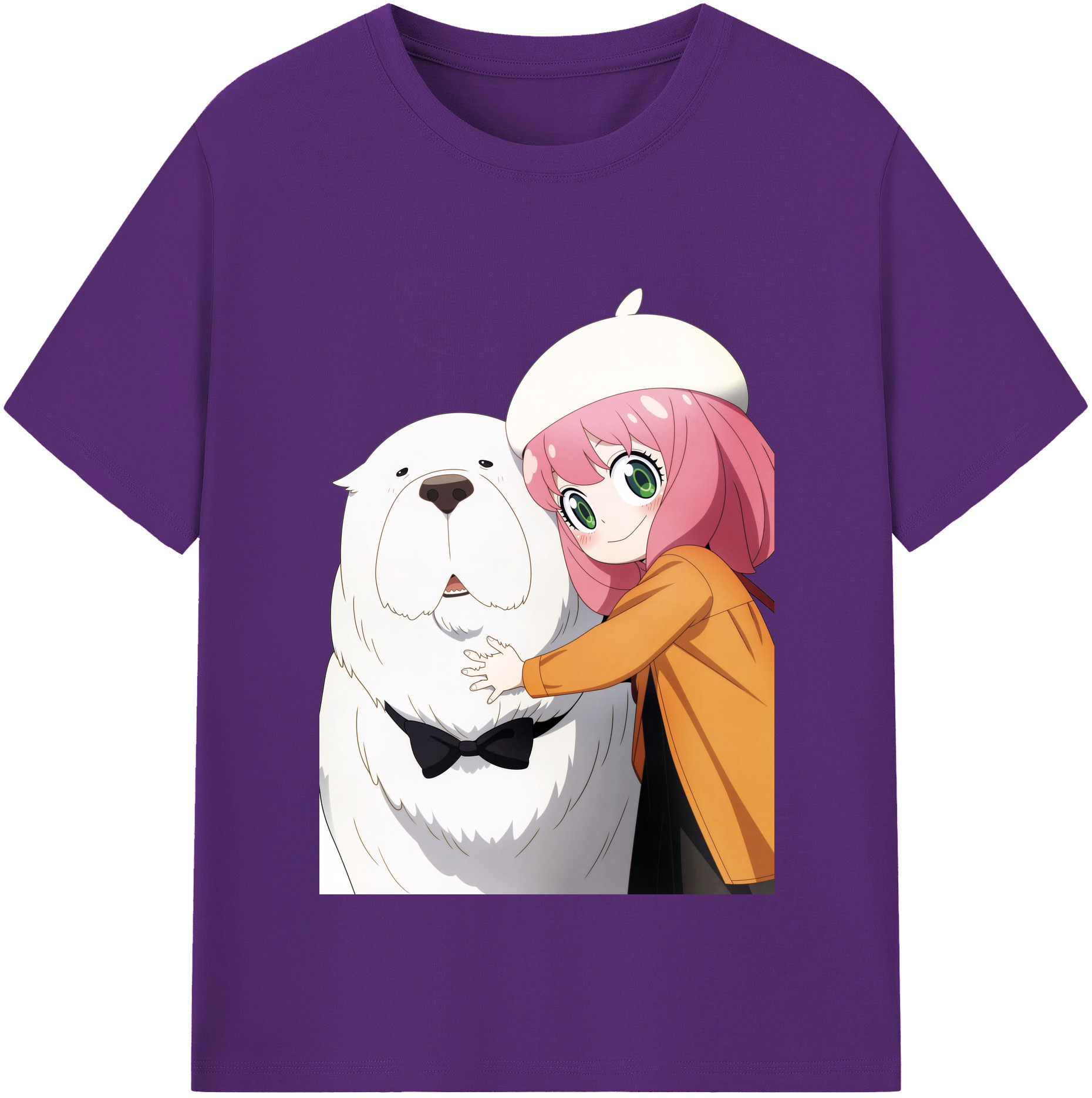 （画像用） SPY×FAMILY间谍家家酒 綿100％半袖Tシャツ（フロントプリント）
