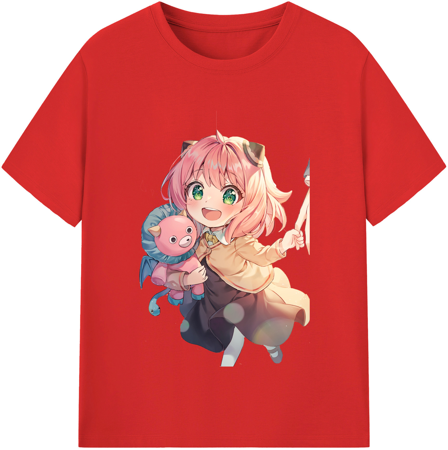 （画像用） SPY×FAMILY间谍家家酒 綿100％半袖Tシャツ（フロントプリント）