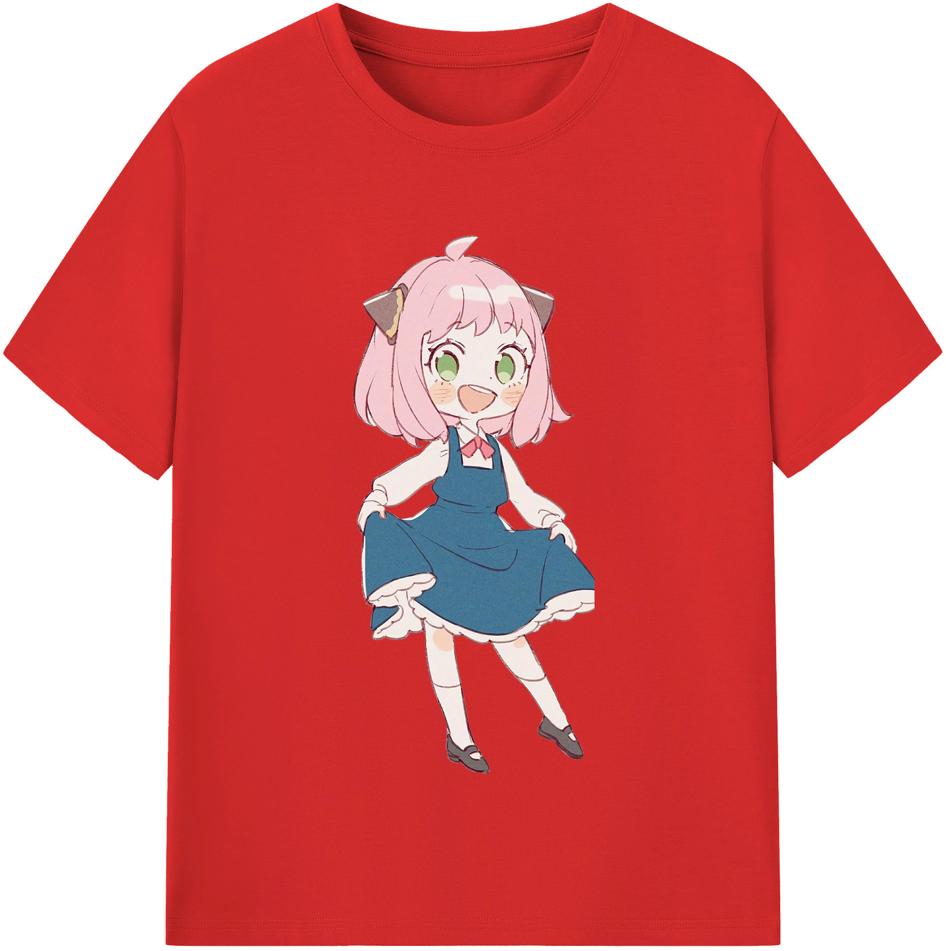 （画像用） SPY×FAMILY间谍家家酒 綿100％半袖Tシャツ（フロントプリント）