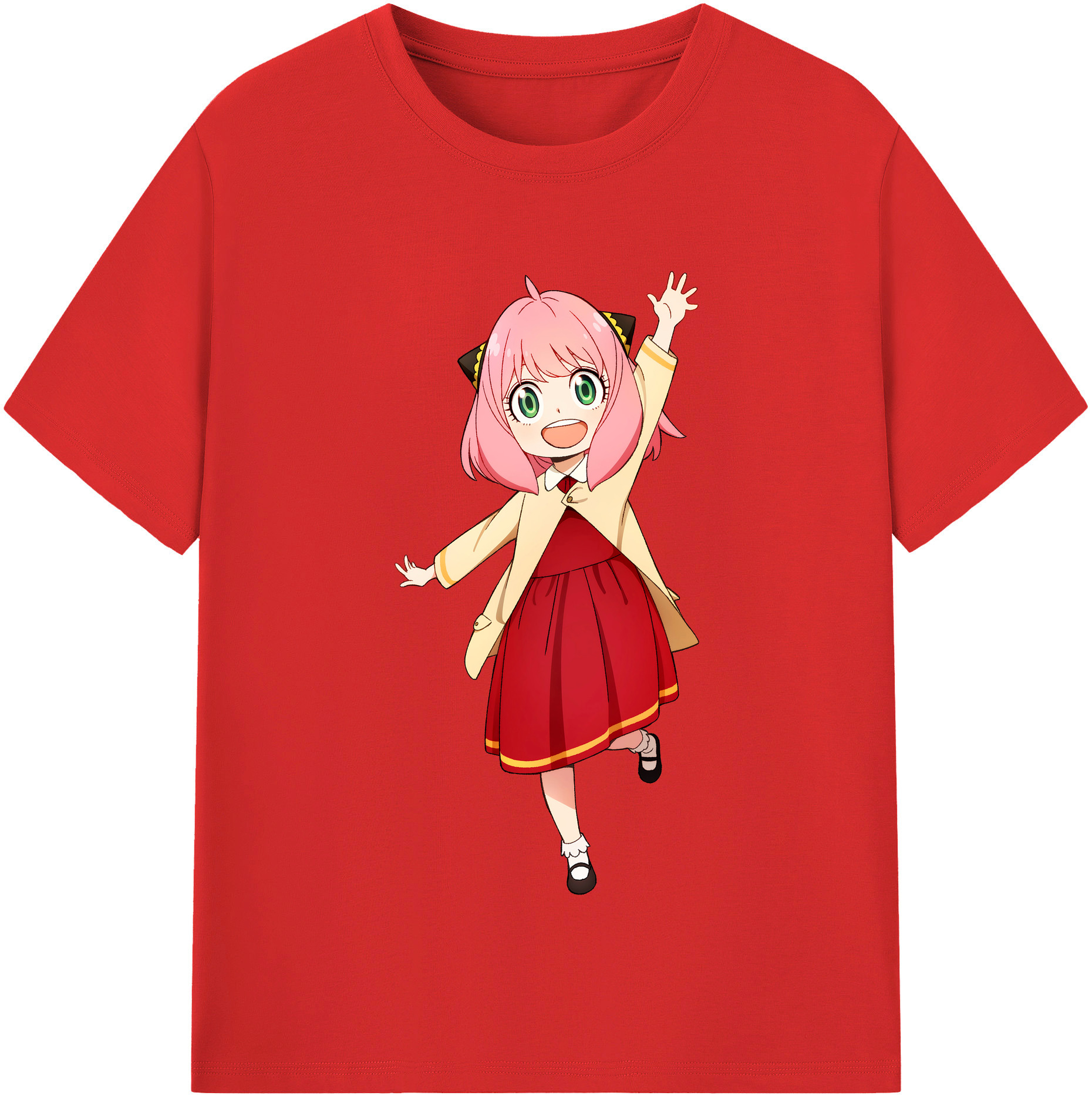 （画像用） SPY×FAMILY间谍家家酒 綿100％半袖Tシャツ（フロントプリント）