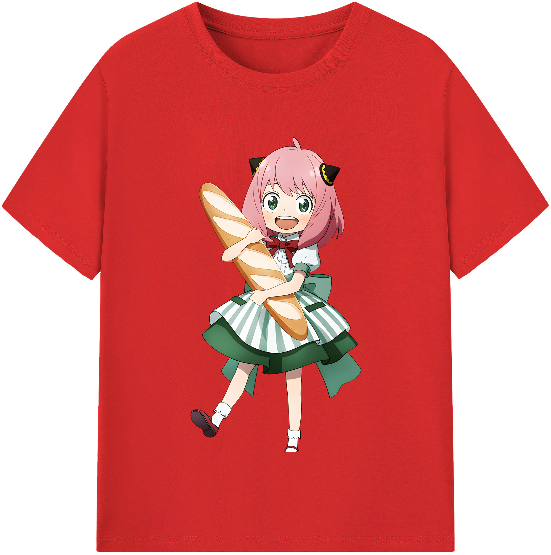 （画像用） SPY×FAMILY间谍家家酒 綿100％半袖Tシャツ（フロントプリント）