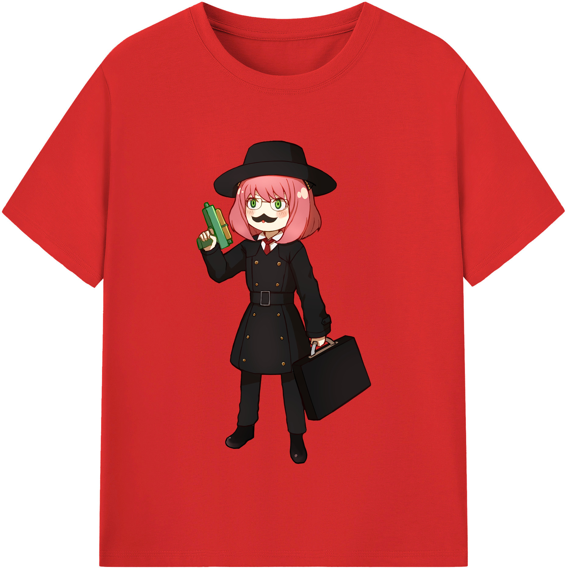 （画像用） SPY×FAMILY间谍家家酒 綿100％半袖Tシャツ（フロントプリント）