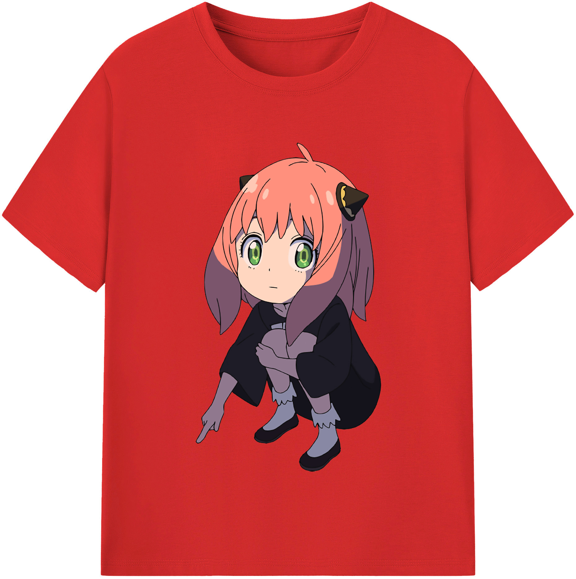 （画像用） SPY×FAMILY间谍家家酒 綿100％半袖Tシャツ（フロントプリント）