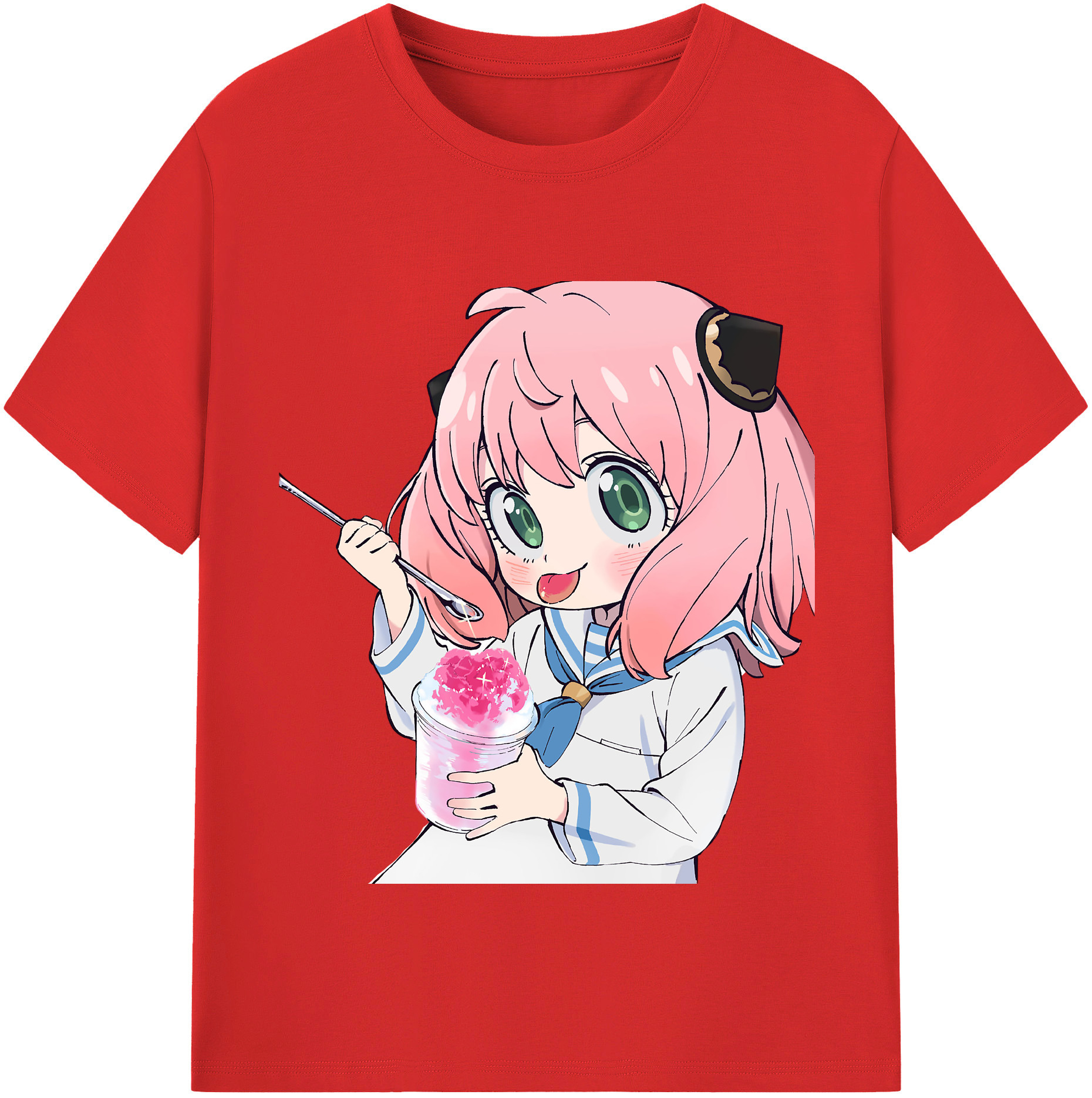 （画像用） SPY×FAMILY间谍家家酒 綿100％半袖Tシャツ（フロントプリント）