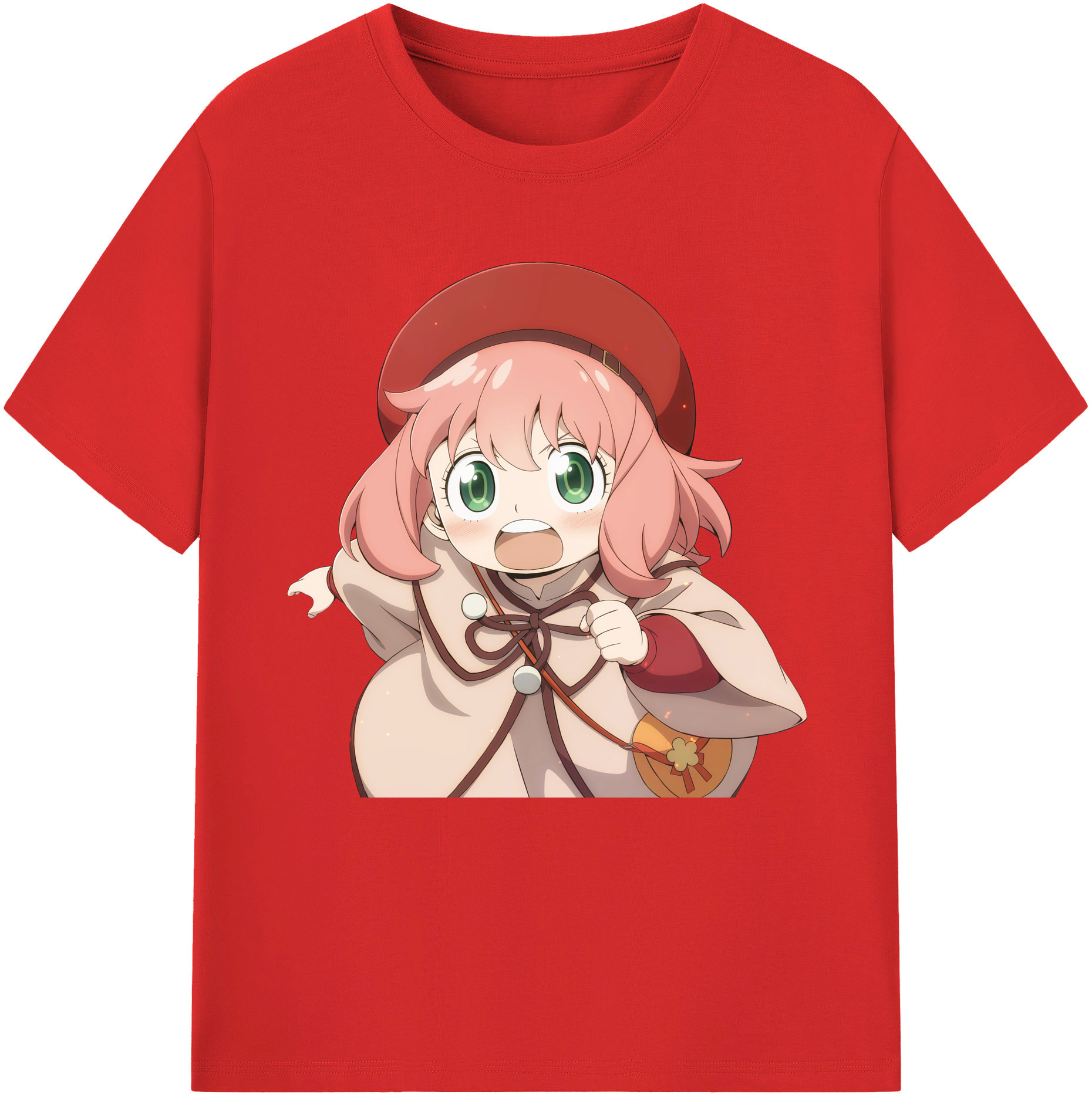 （画像用） SPY×FAMILY间谍家家酒 綿100％半袖Tシャツ（フロントプリント）