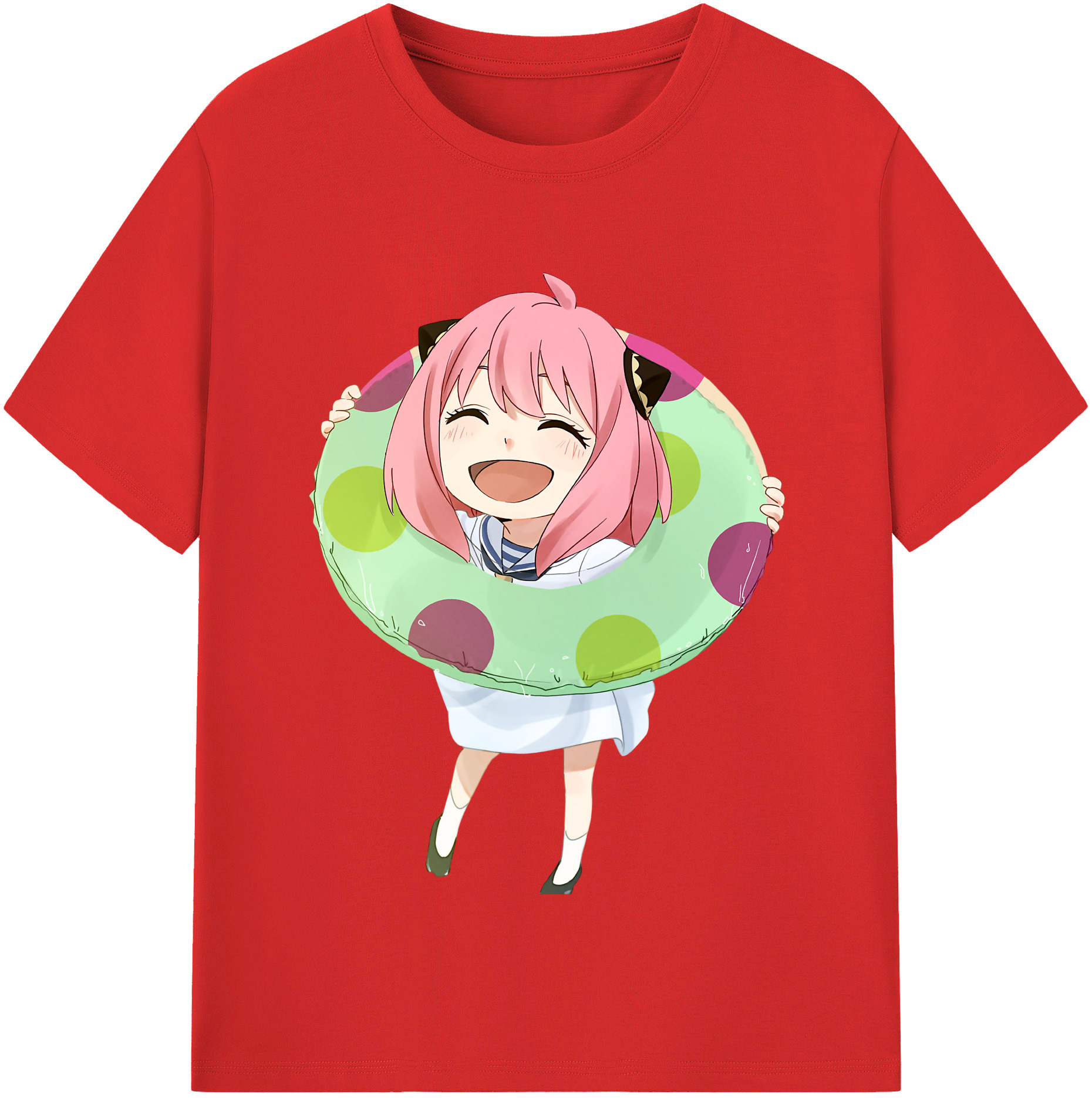 （画像用） SPY×FAMILY间谍家家酒 綿100％半袖Tシャツ（フロントプリント）