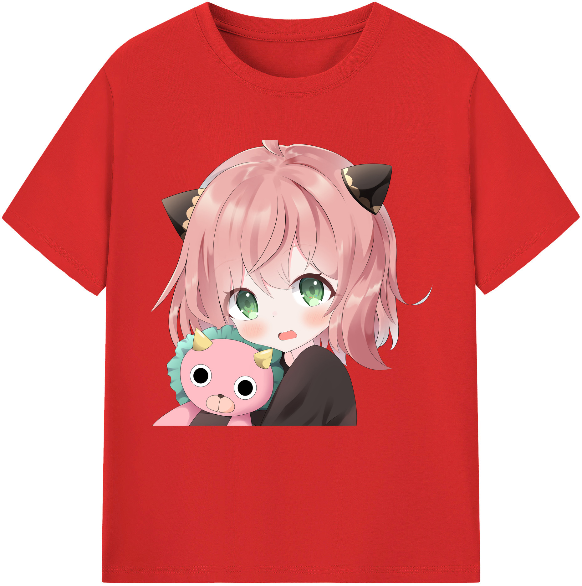 （画像用） SPY×FAMILY间谍家家酒 綿100％半袖Tシャツ（フロントプリント）