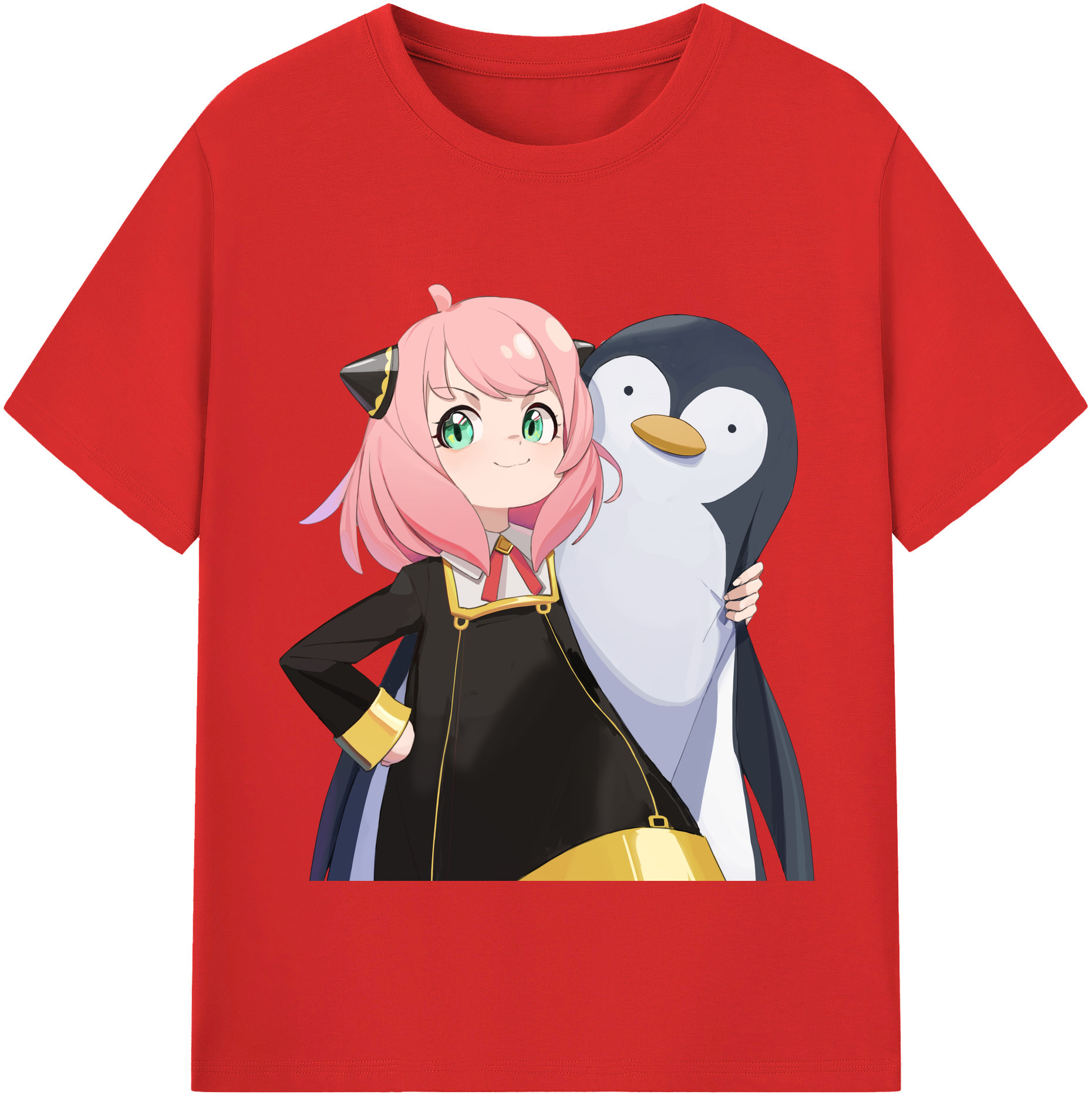 （画像用） SPY×FAMILY间谍家家酒 綿100％半袖Tシャツ（フロントプリント）