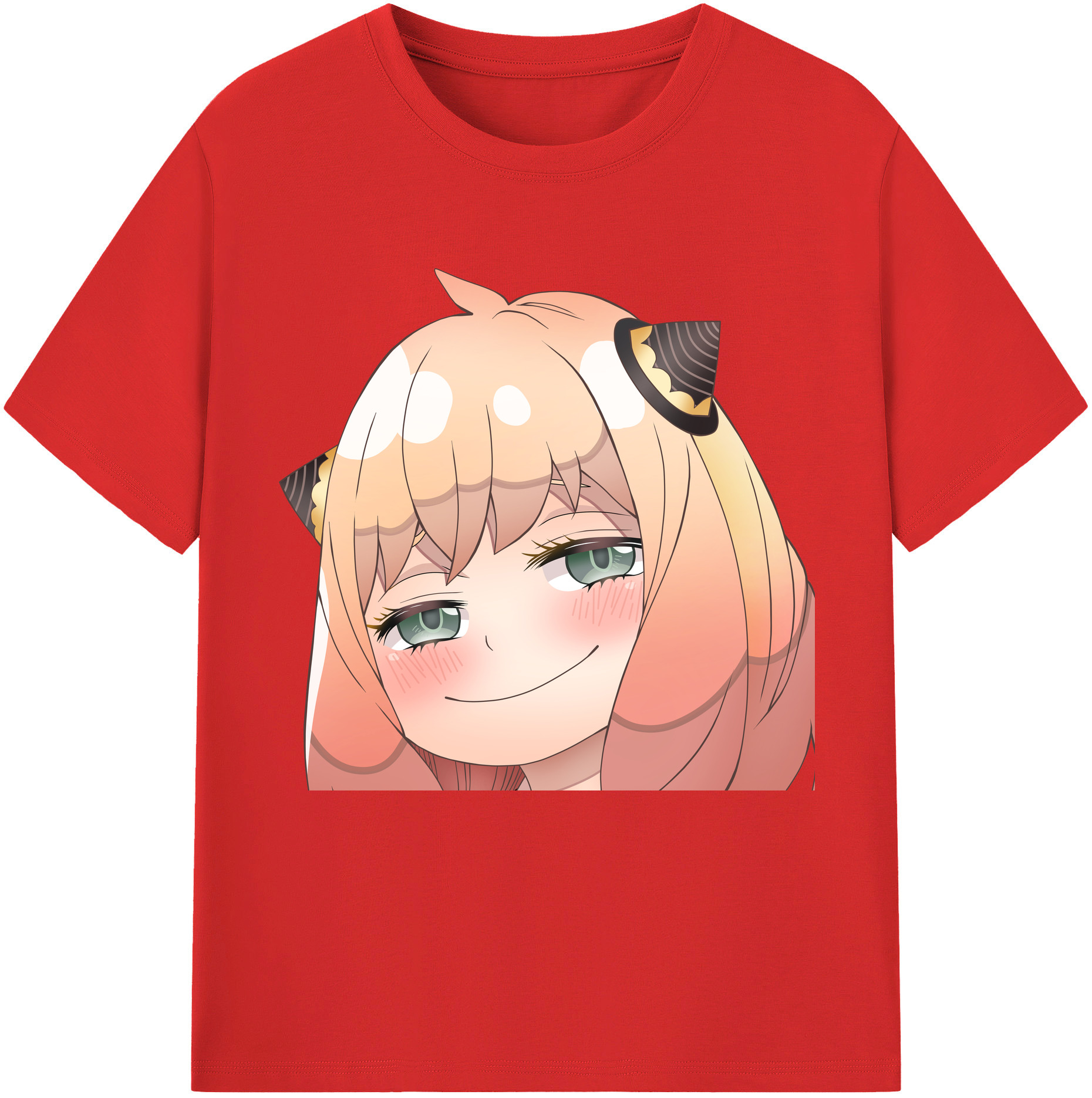 （画像用） SPY×FAMILY间谍家家酒 綿100％半袖Tシャツ（フロントプリント）