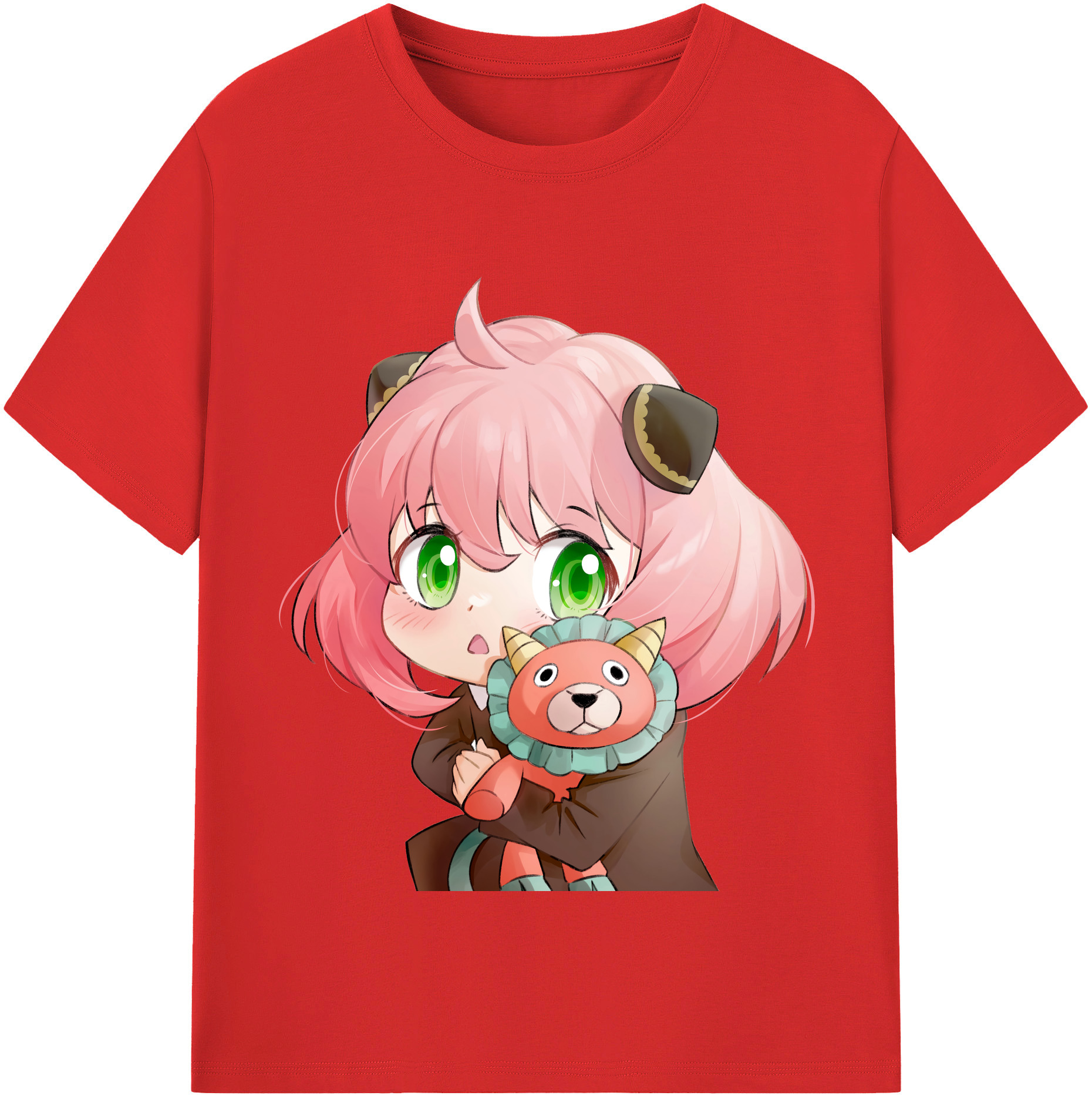 （画像用） SPY×FAMILY间谍家家酒 綿100％半袖Tシャツ（フロントプリント）