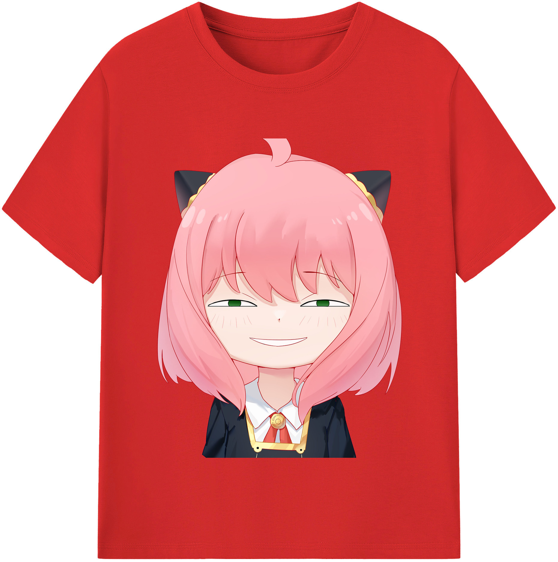 （画像用） SPY×FAMILY间谍家家酒 綿100％半袖Tシャツ（フロントプリント）
