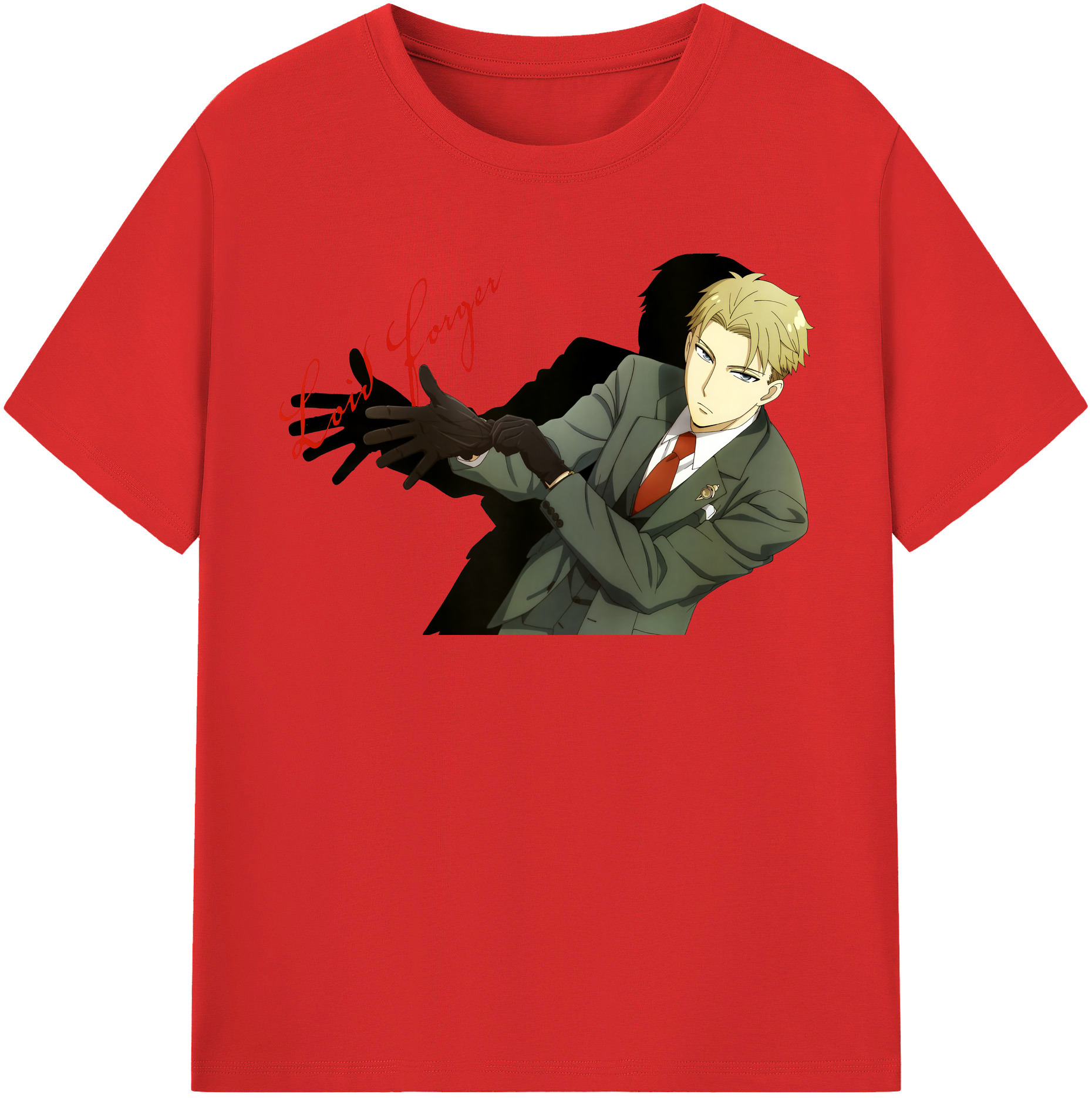 （画像用） SPY×FAMILY间谍家家酒 綿100％半袖Tシャツ（フロントプリント）