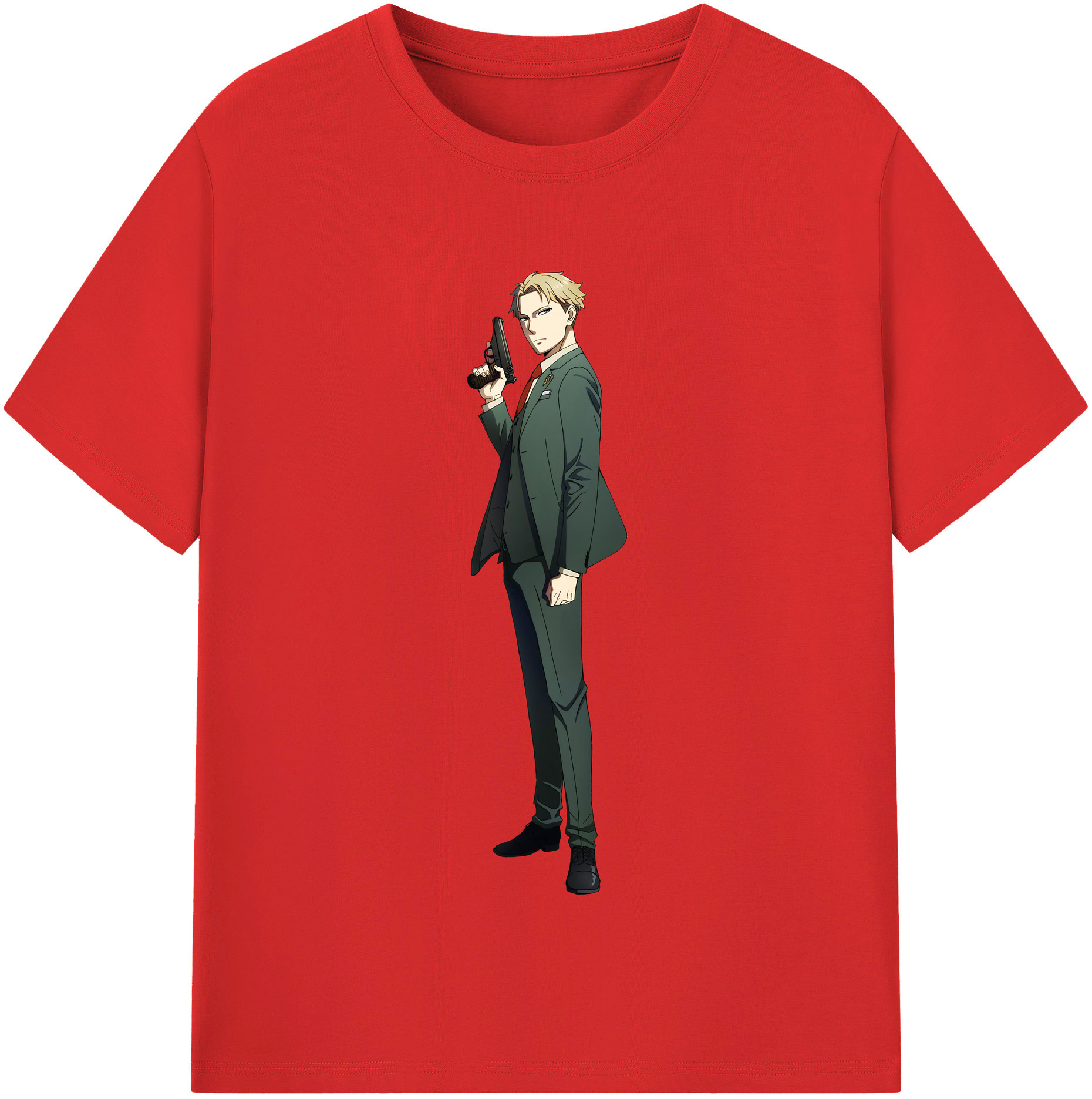 （画像用） SPY×FAMILY间谍家家酒 綿100％半袖Tシャツ（フロントプリント）