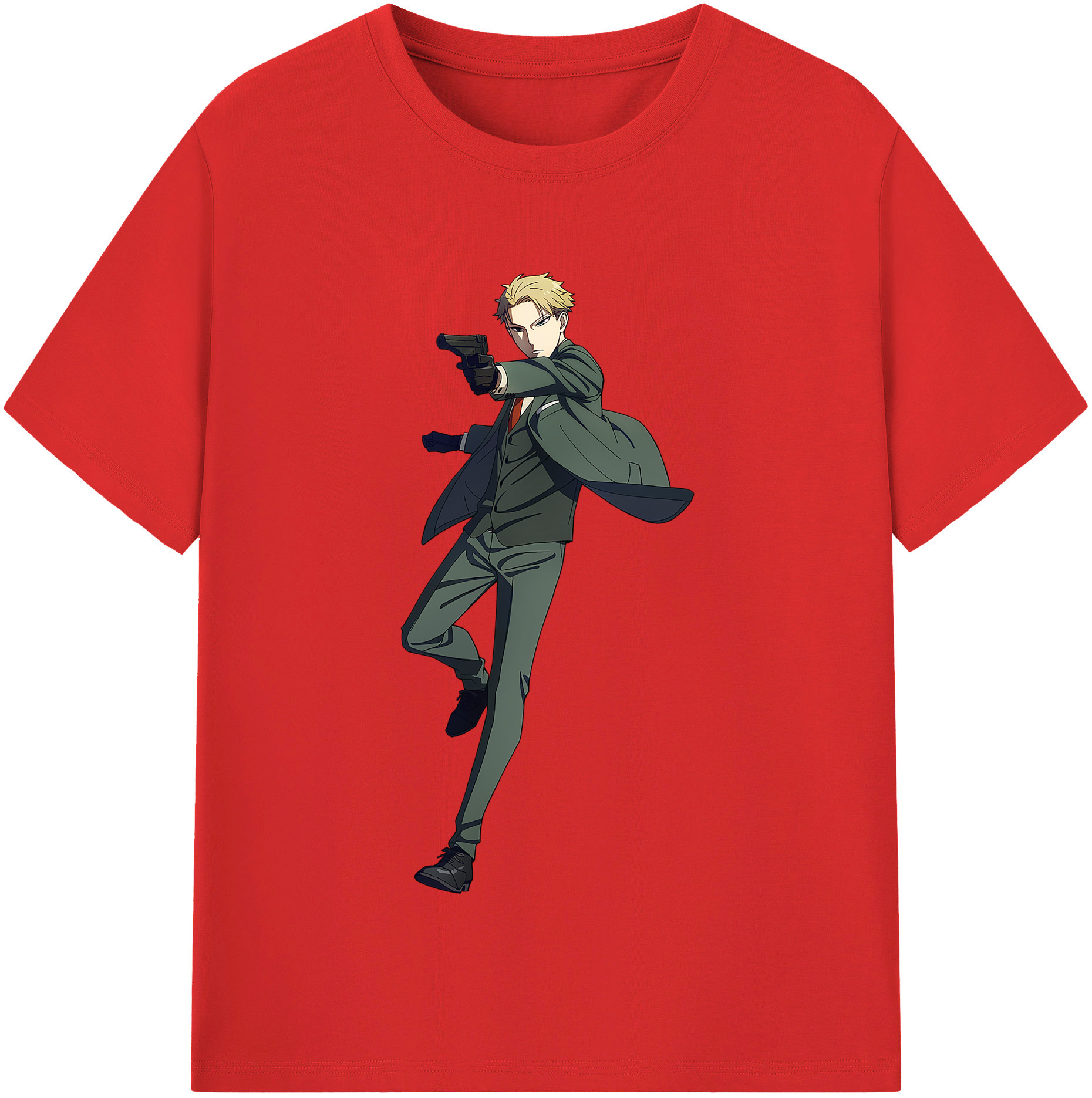 （画像用） SPY×FAMILY间谍家家酒 綿100％半袖Tシャツ（フロントプリント）