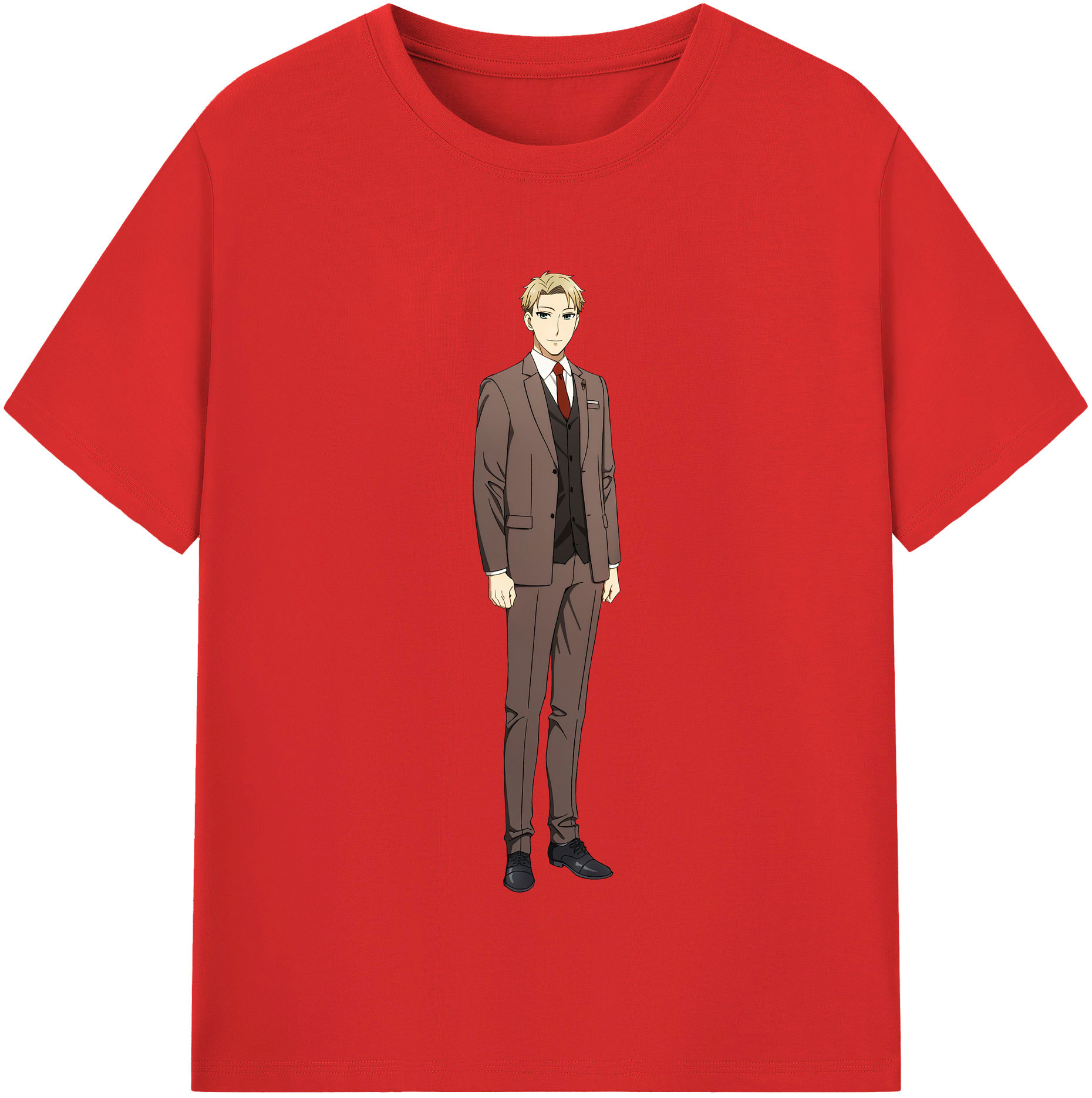 （画像用） SPY×FAMILY间谍家家酒 綿100％半袖Tシャツ（フロントプリント）