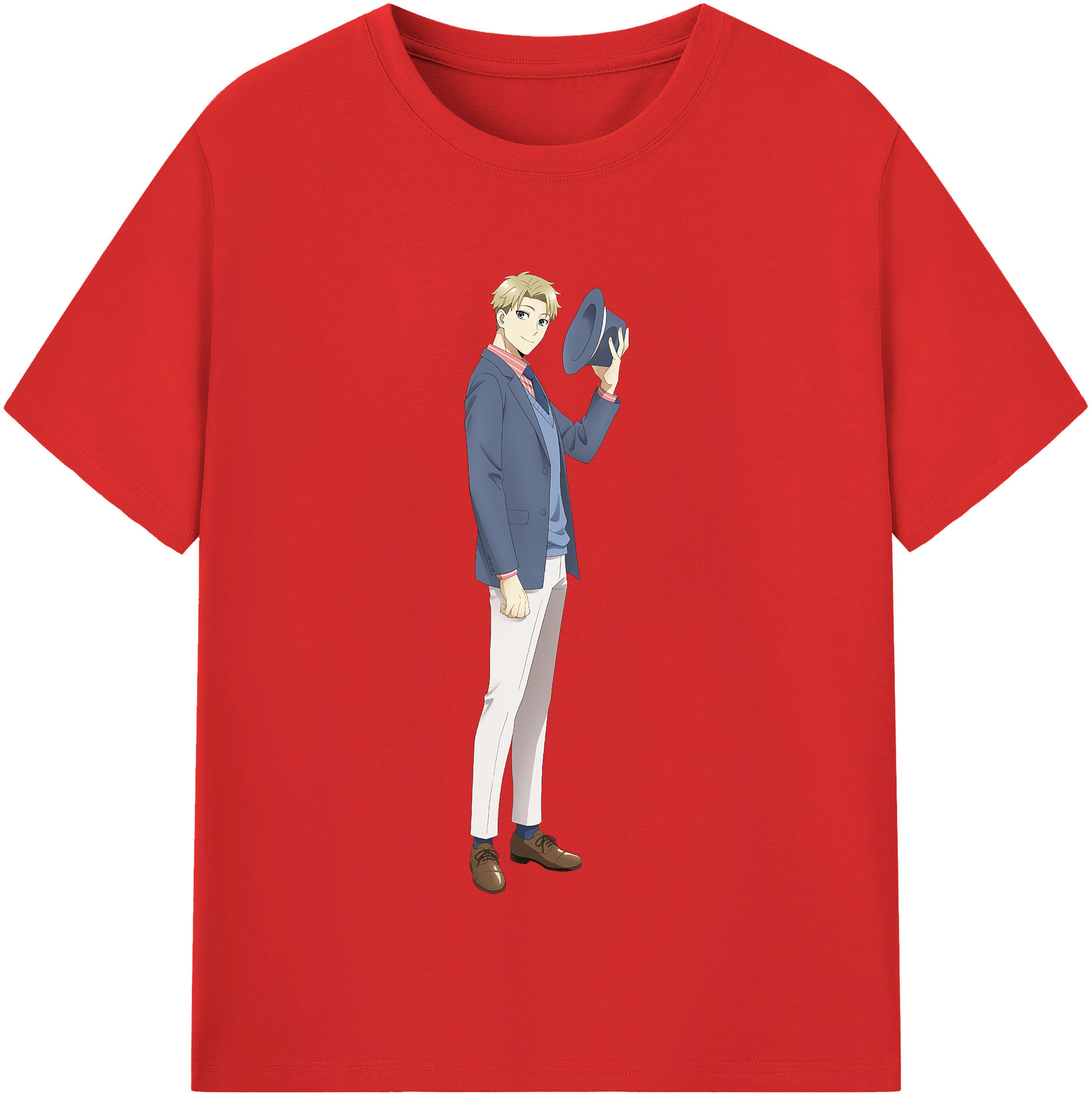 （画像用） SPY×FAMILY间谍家家酒 綿100％半袖Tシャツ（フロントプリント）