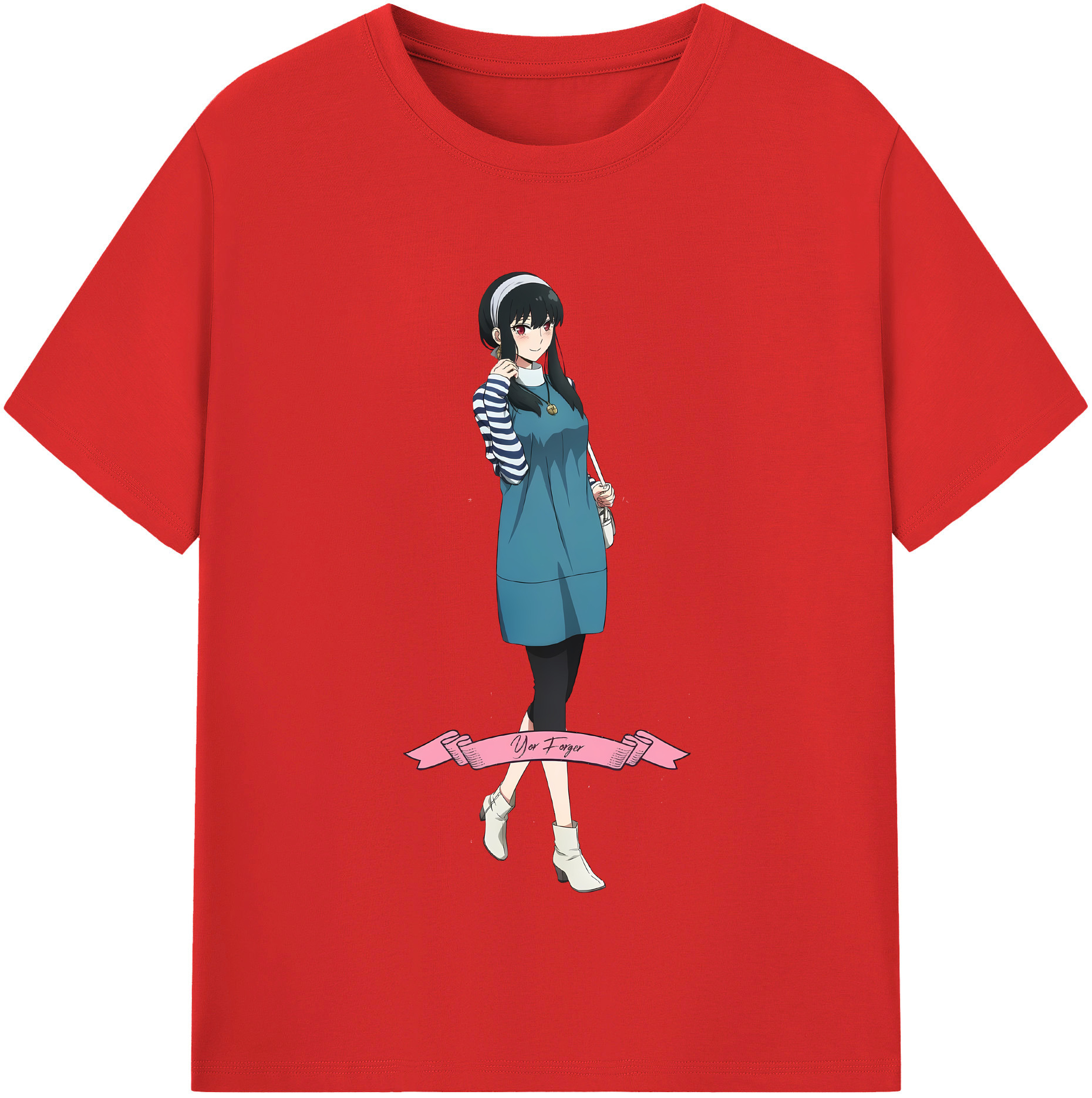 （画像用） SPY×FAMILY间谍家家酒 綿100％半袖Tシャツ（フロントプリント）