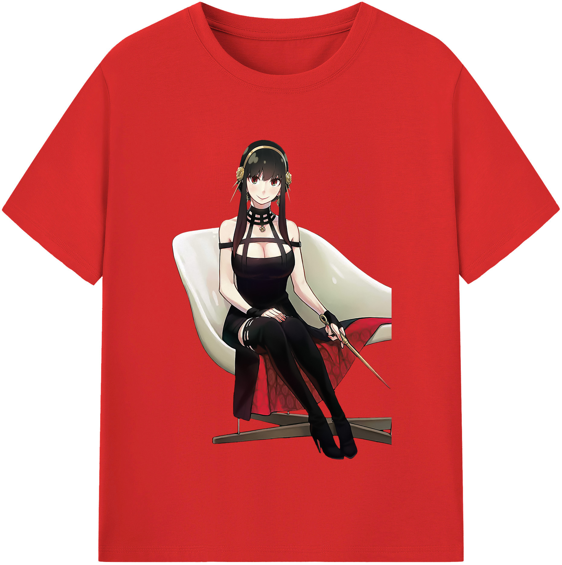 （画像用） SPY×FAMILY间谍家家酒 綿100％半袖Tシャツ（フロントプリント）