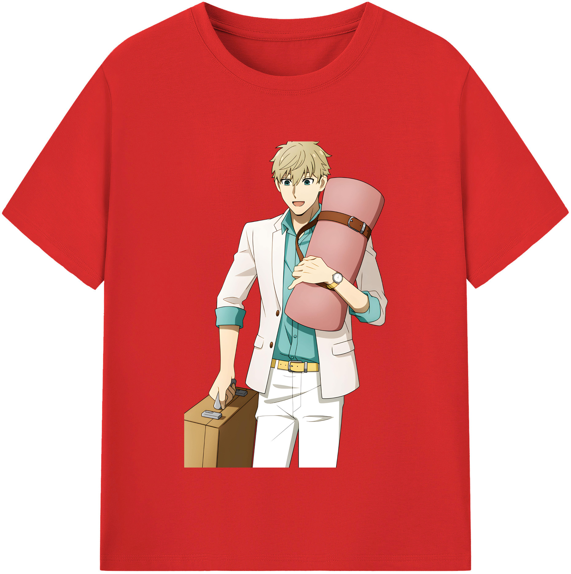 （画像用） SPY×FAMILY间谍家家酒 綿100％半袖Tシャツ（フロントプリント）