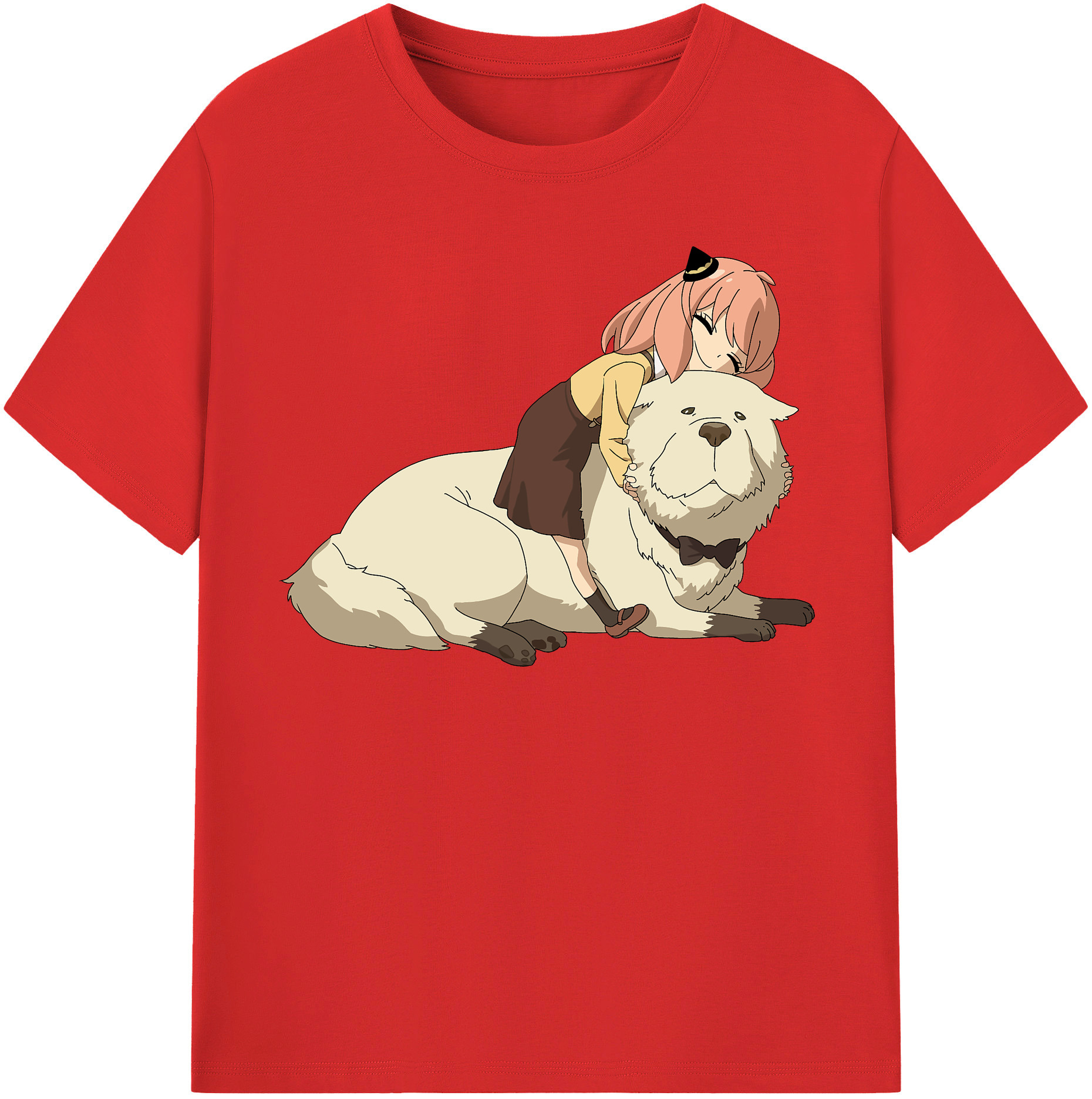 （画像用） SPY×FAMILY间谍家家酒 綿100％半袖Tシャツ（フロントプリント）