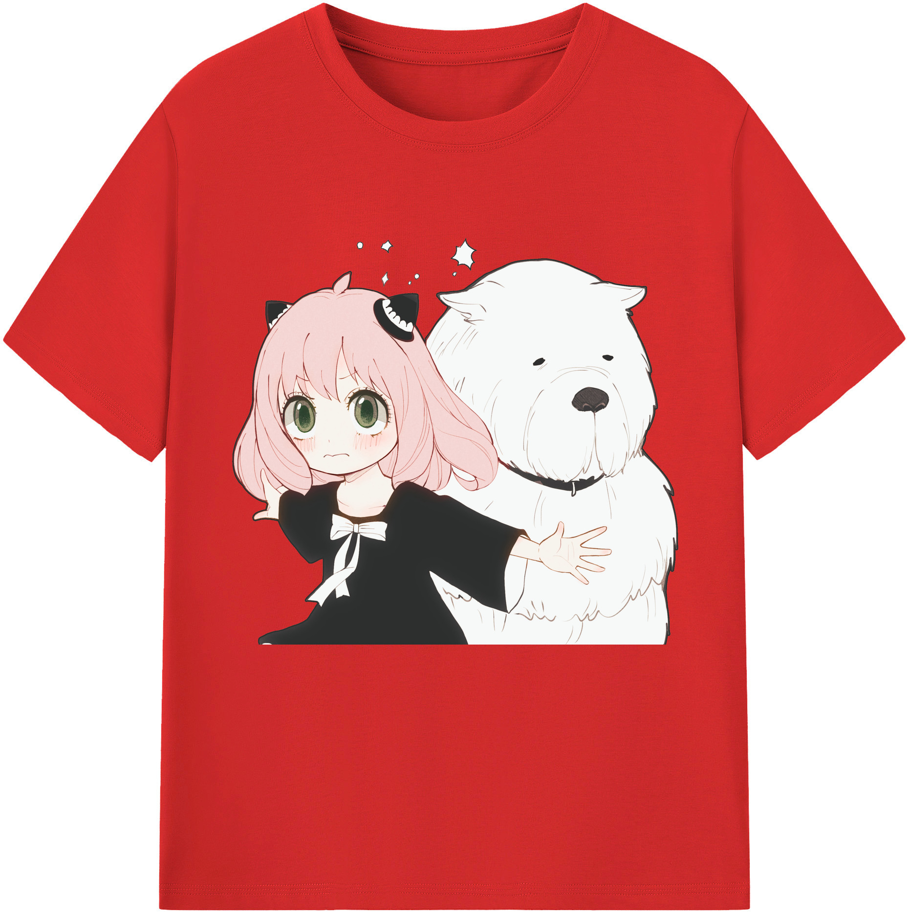 （画像用） SPY×FAMILY间谍家家酒 綿100％半袖Tシャツ（フロントプリント）