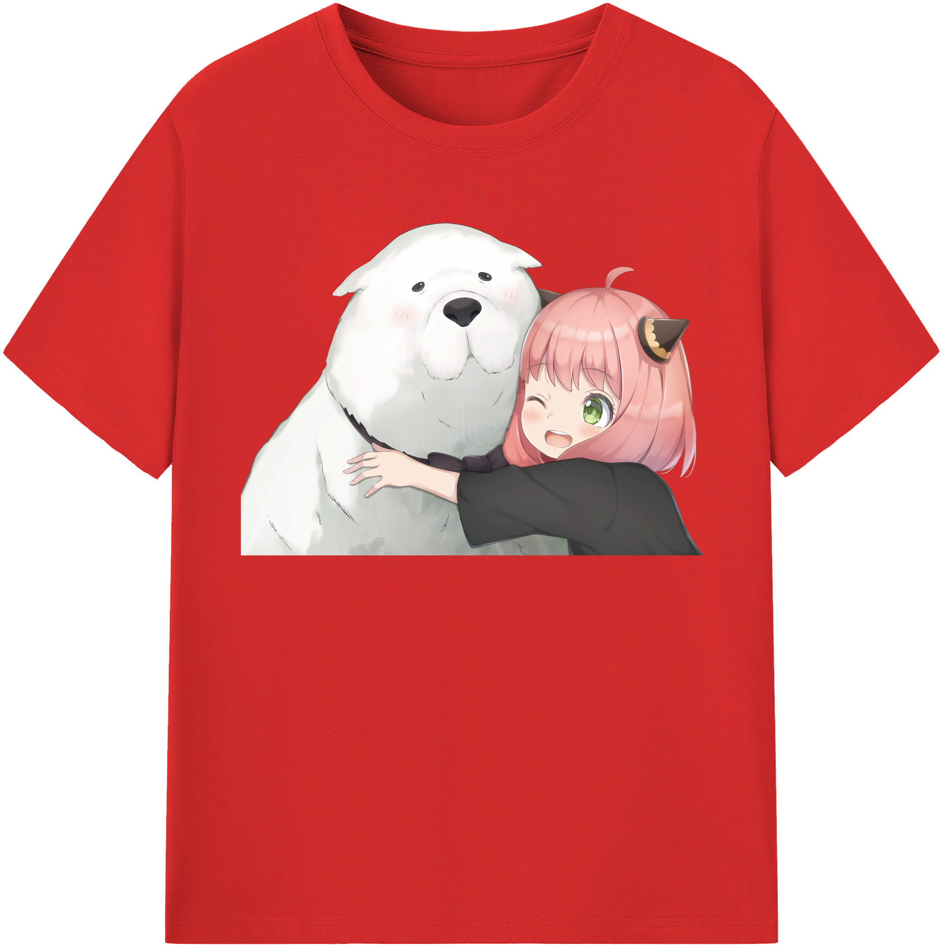 （画像用） SPY×FAMILY间谍家家酒 綿100％半袖Tシャツ（フロントプリント）