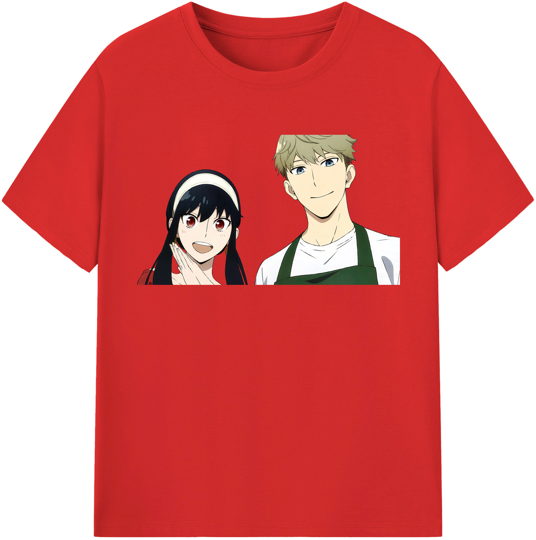 （画像用） SPY×FAMILY间谍家家酒 綿100％半袖Tシャツ（フロントプリント）