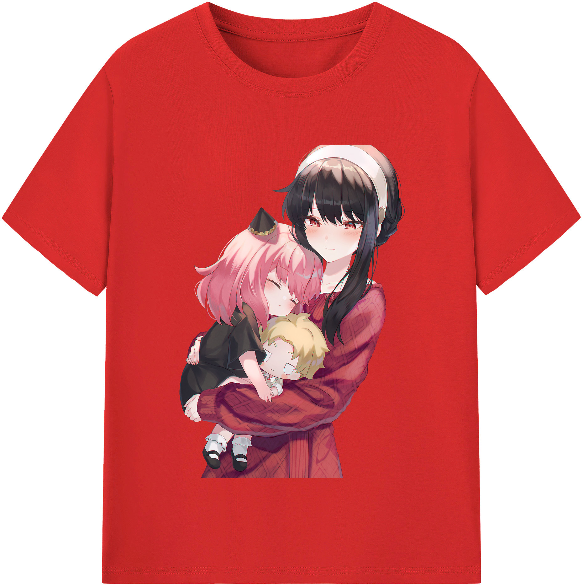 （画像用） SPY×FAMILY间谍家家酒 綿100％半袖Tシャツ（フロントプリント）