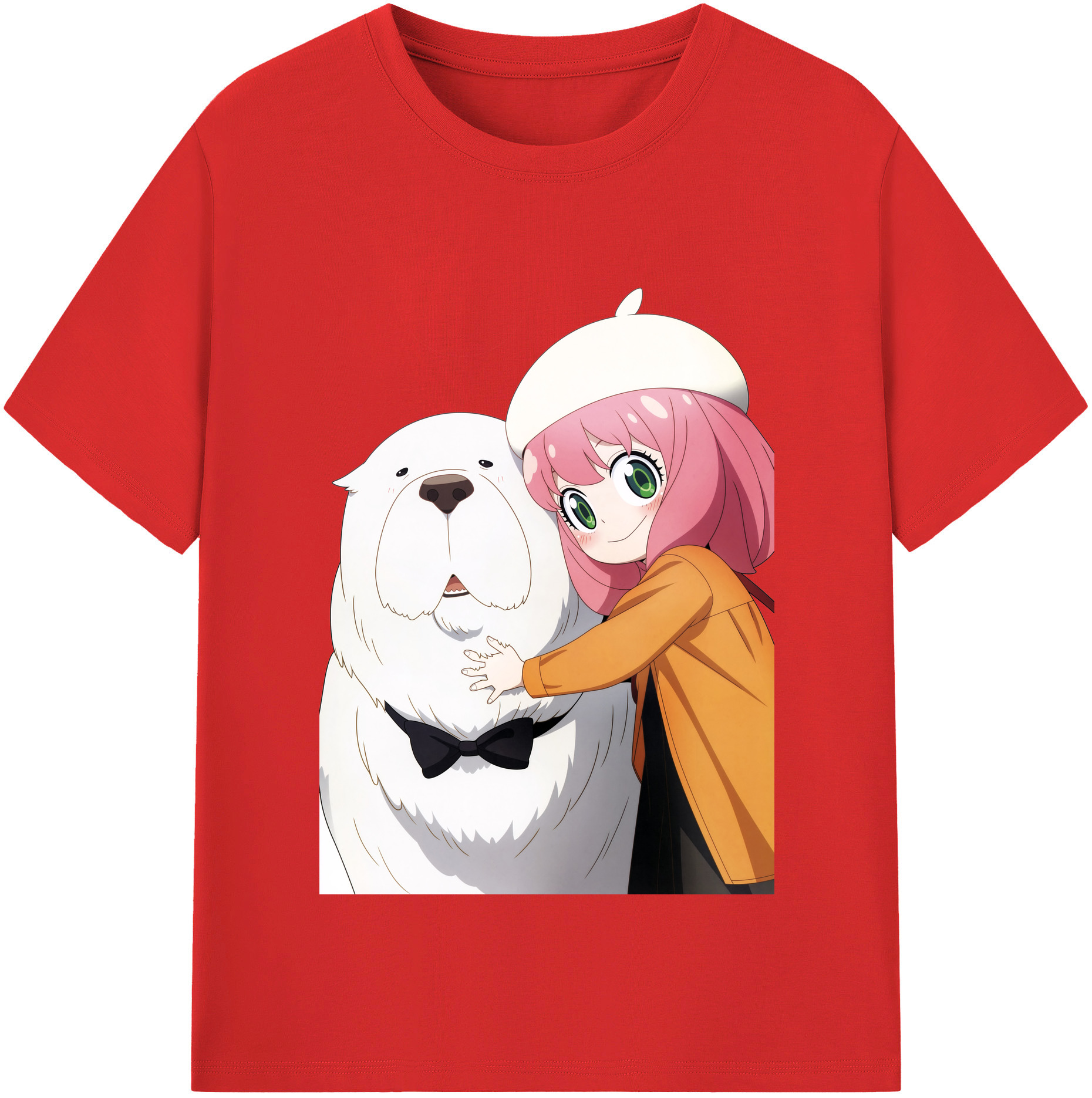 （画像用） SPY×FAMILY间谍家家酒 綿100％半袖Tシャツ（フロントプリント）